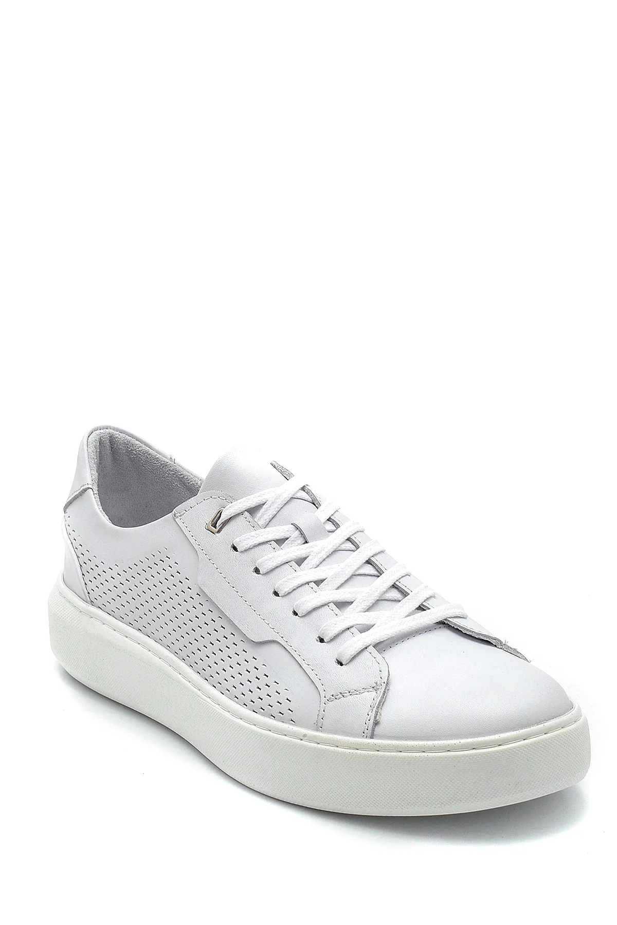 Erkek Deri Baskılı Sneaker - Image 2