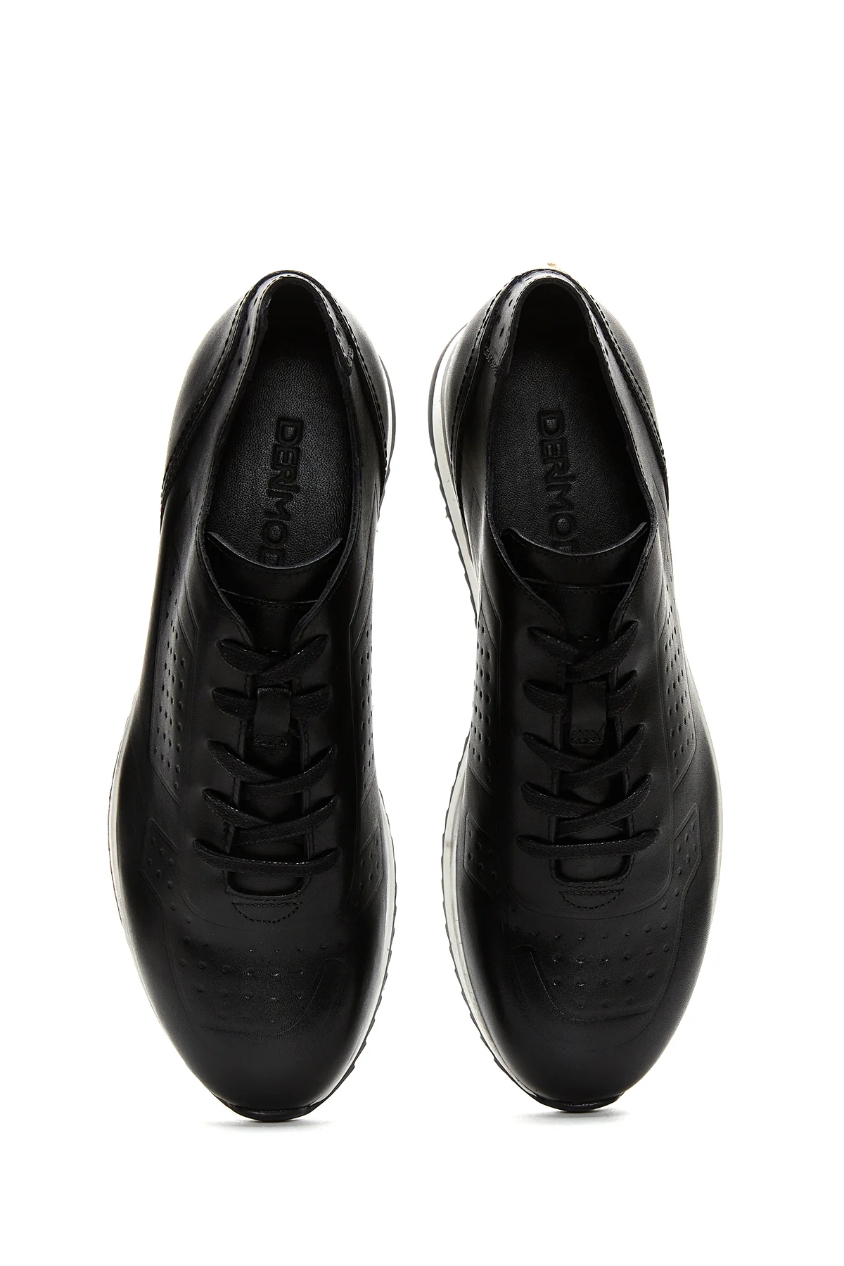 Erkek Deri Baskılı Sneaker - Image 6