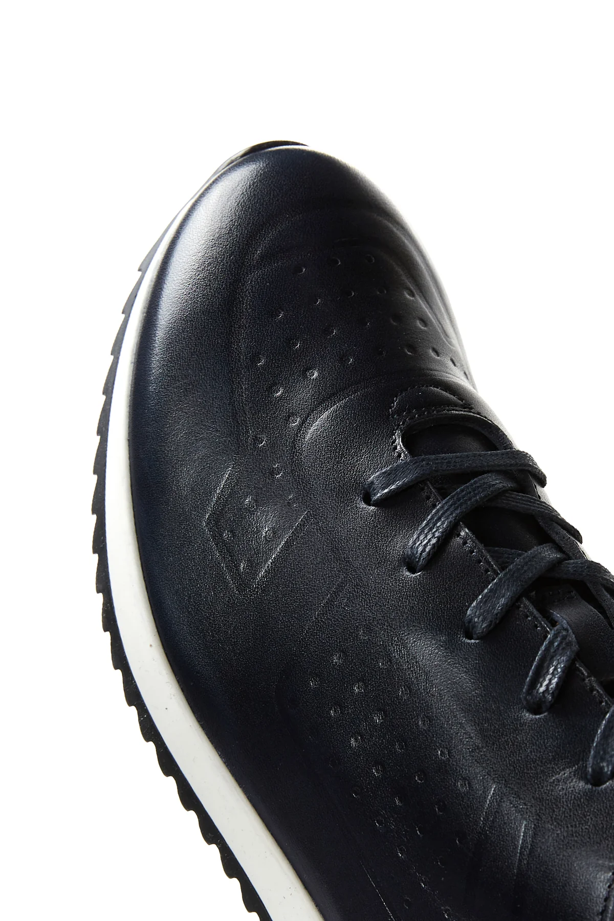 Erkek Deri Baskılı Sneaker - Image 8