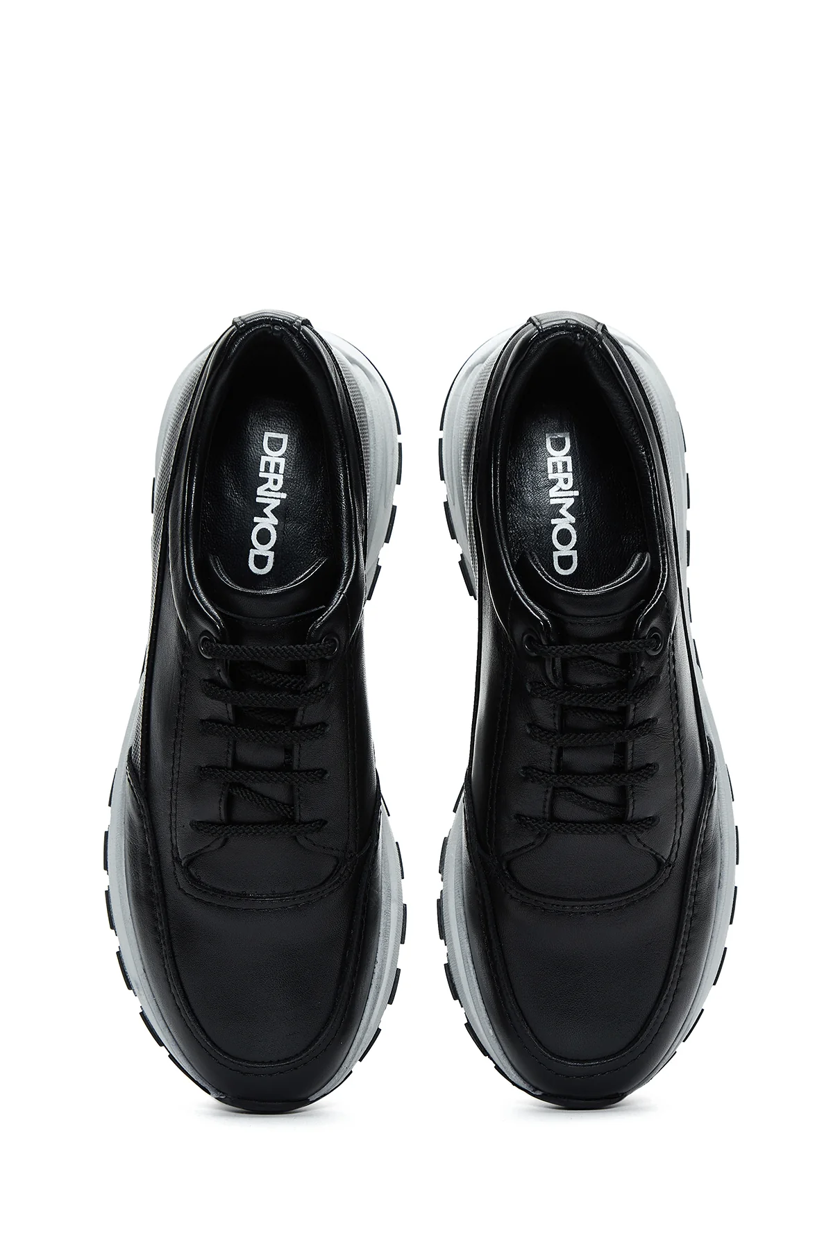 Erkek Deri Casual Sneaker - Image 5
