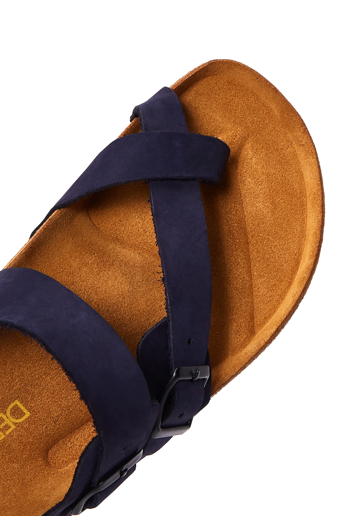 Erkek Deri Çift Tokalı Terlik - Image 8
