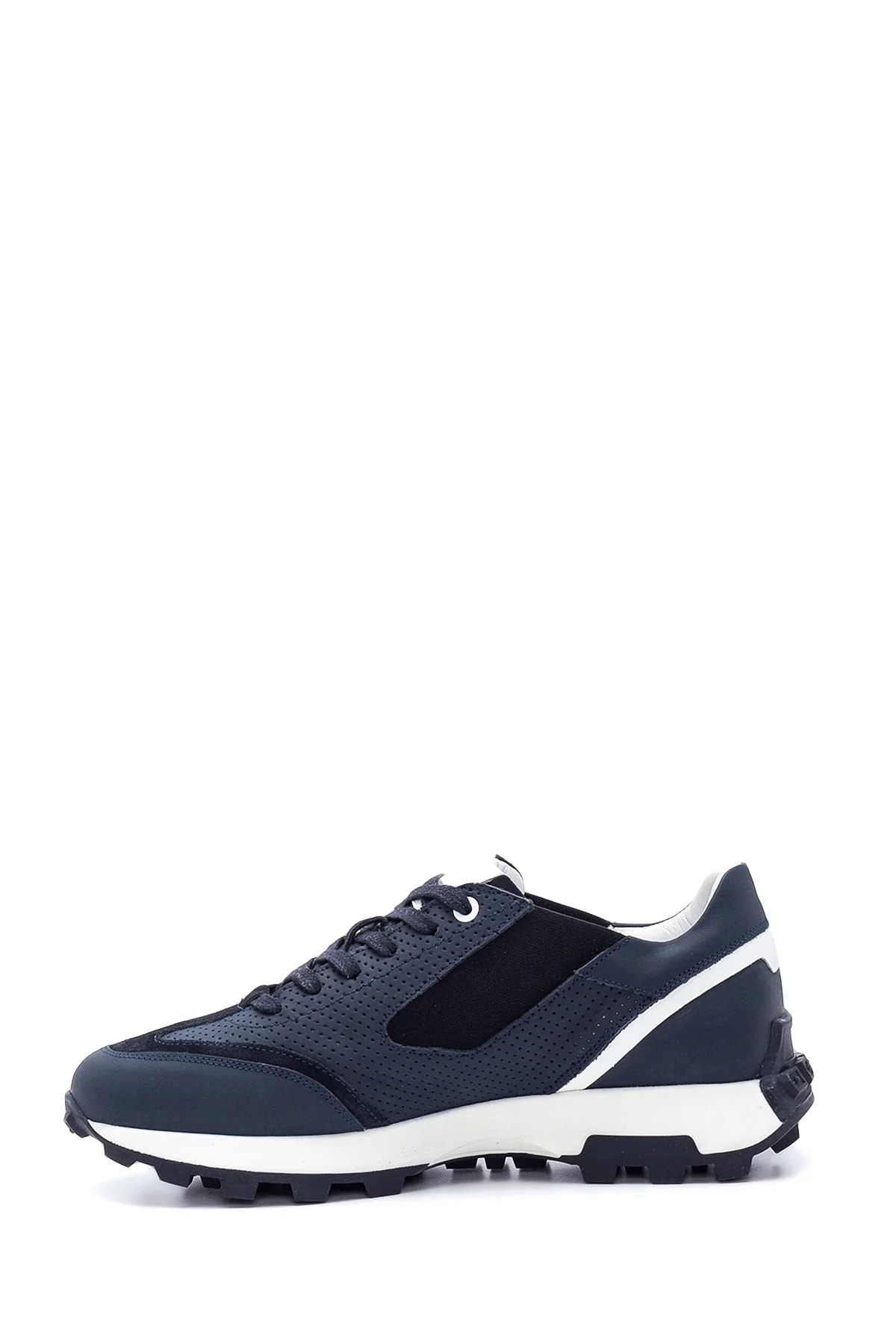 Erkek Deri Desenli Sneaker - Image 2
