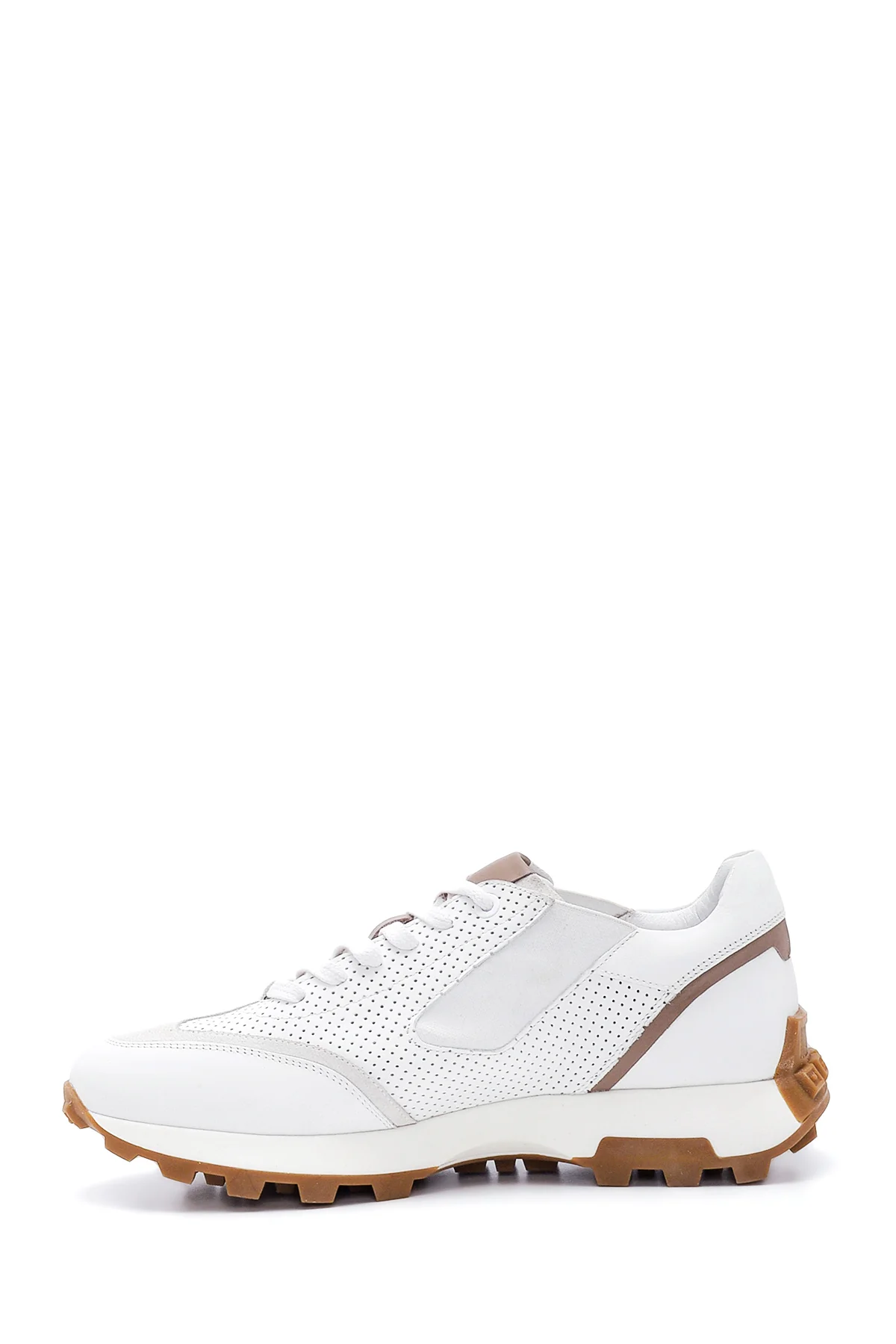 Erkek Deri Desenli Sneaker - Image 2