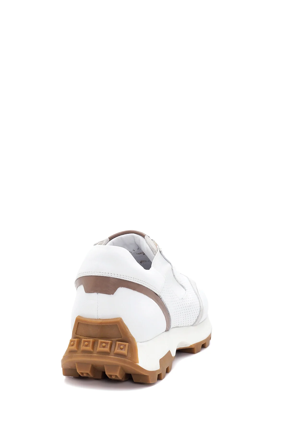 Erkek Deri Desenli Sneaker - Image 5