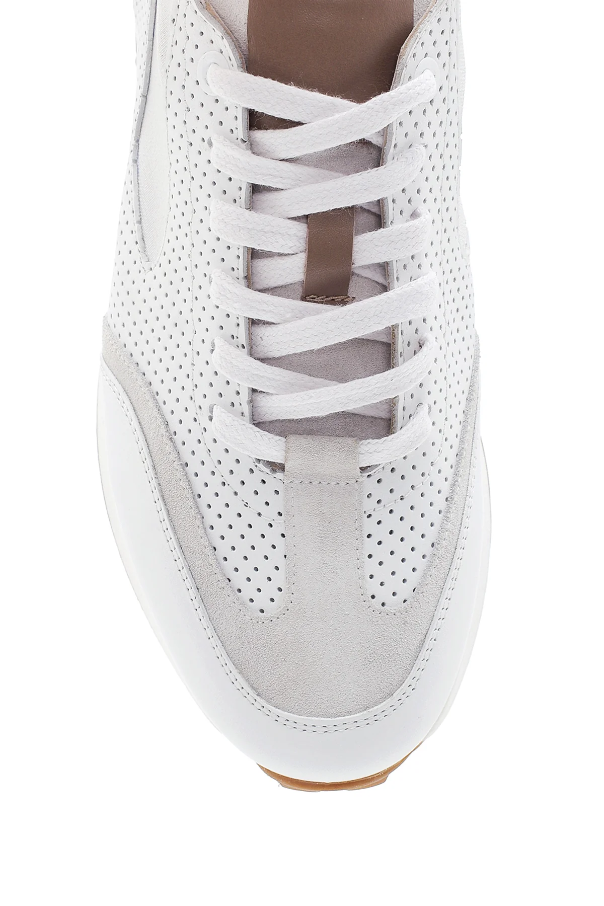 Erkek Deri Desenli Sneaker - Image 6