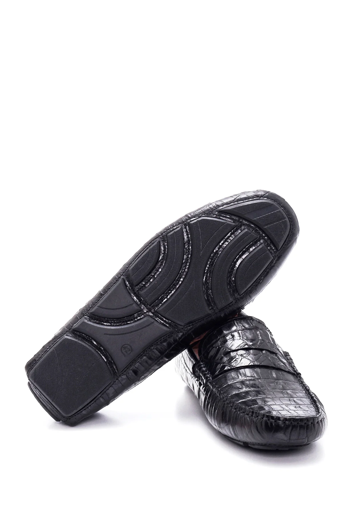 Erkek Deri Kroko Loafer - Image 4