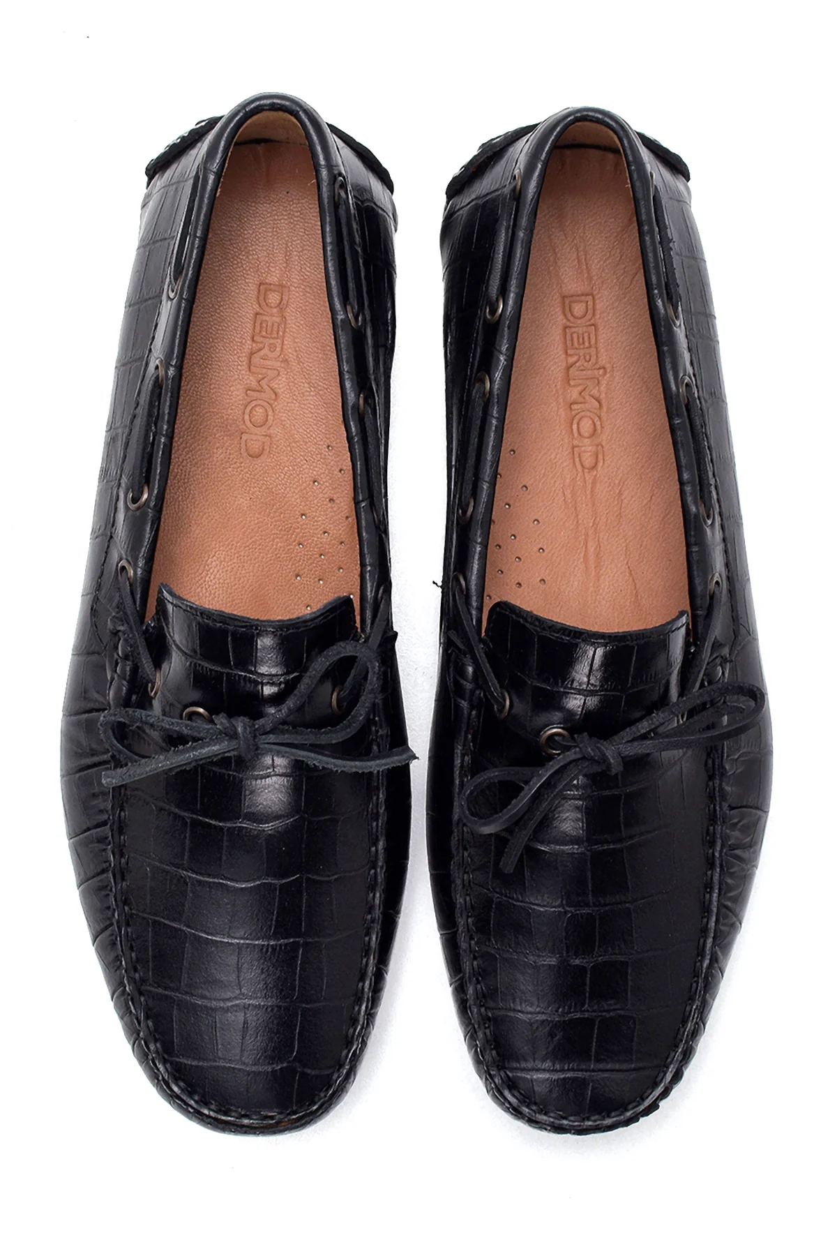 Erkek Deri Kroko Loafer - Image 7