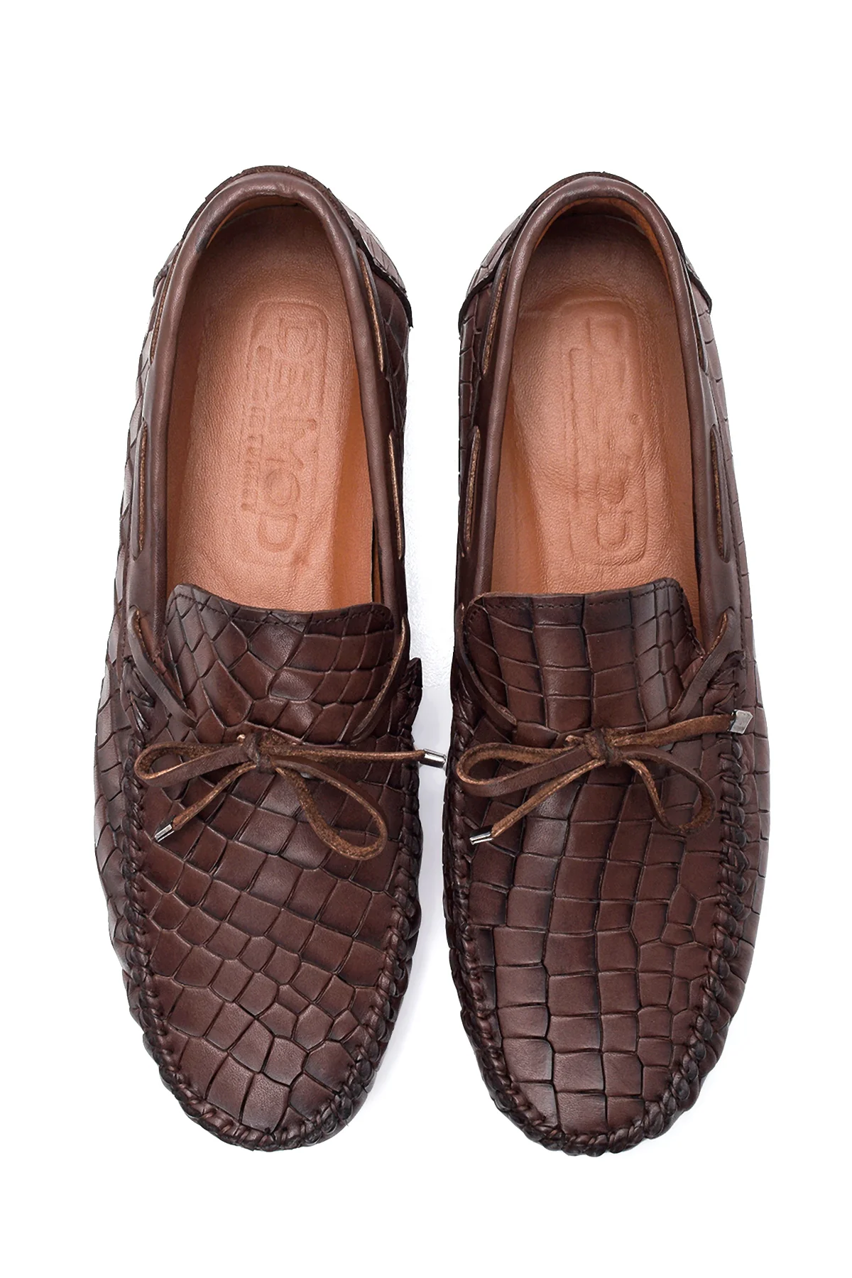 Erkek Deri Kroko Loafer - Image 7