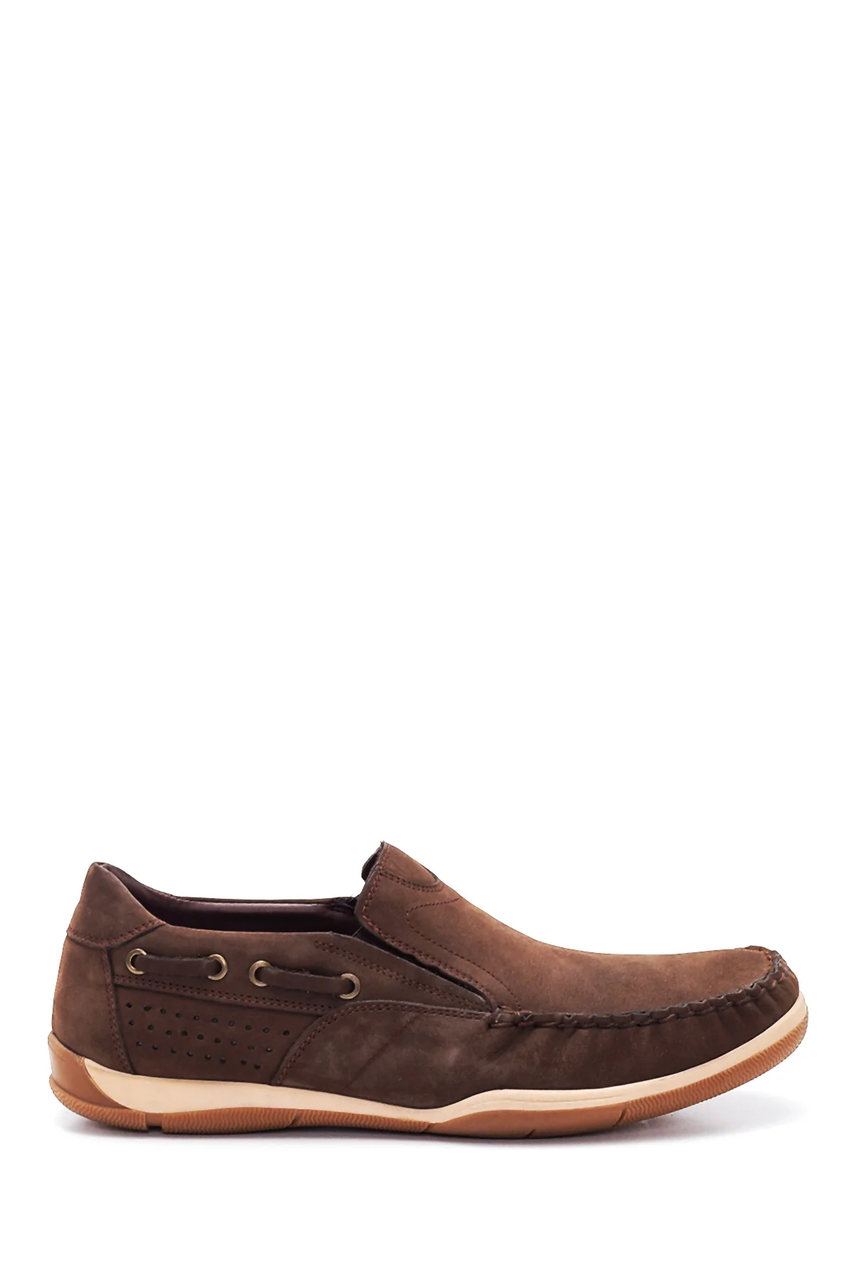Erkek Deri Nubuk Loafer
