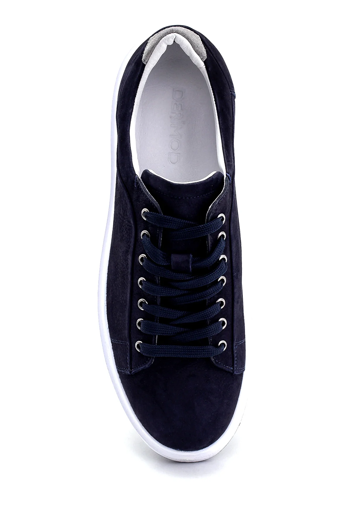 Erkek Deri Nubuk Sneaker - Image 6