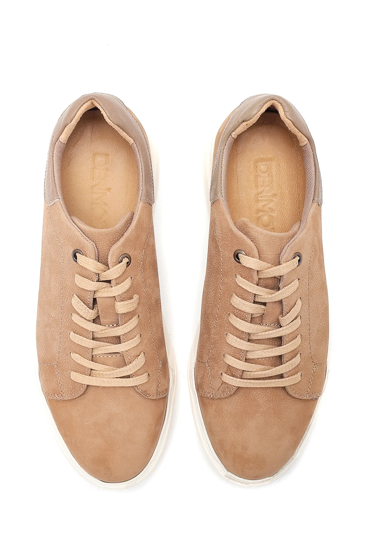 Erkek Deri Nubuk Sneaker - Image 7