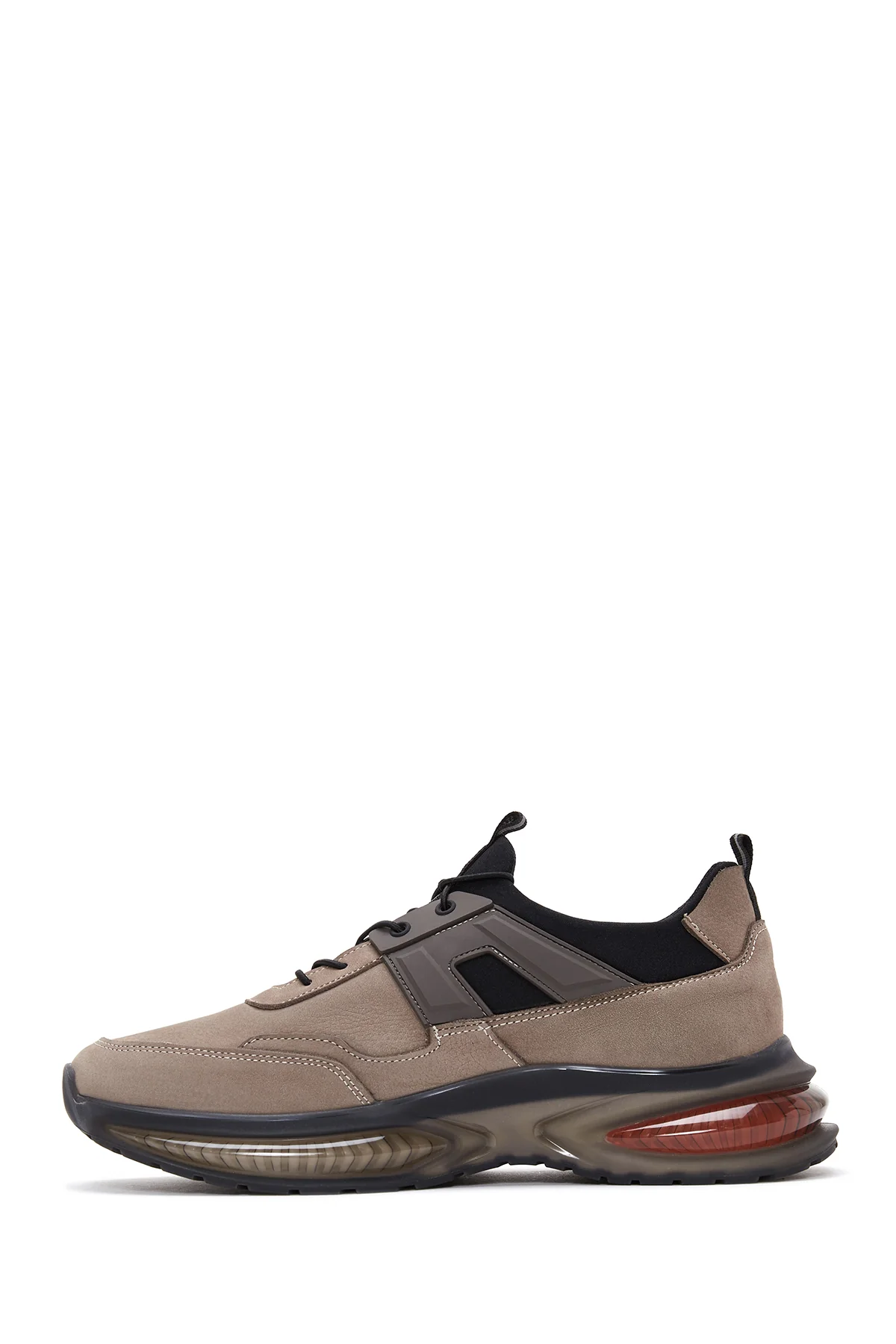 Erkek Deri Nubuk Sneaker - Image 2