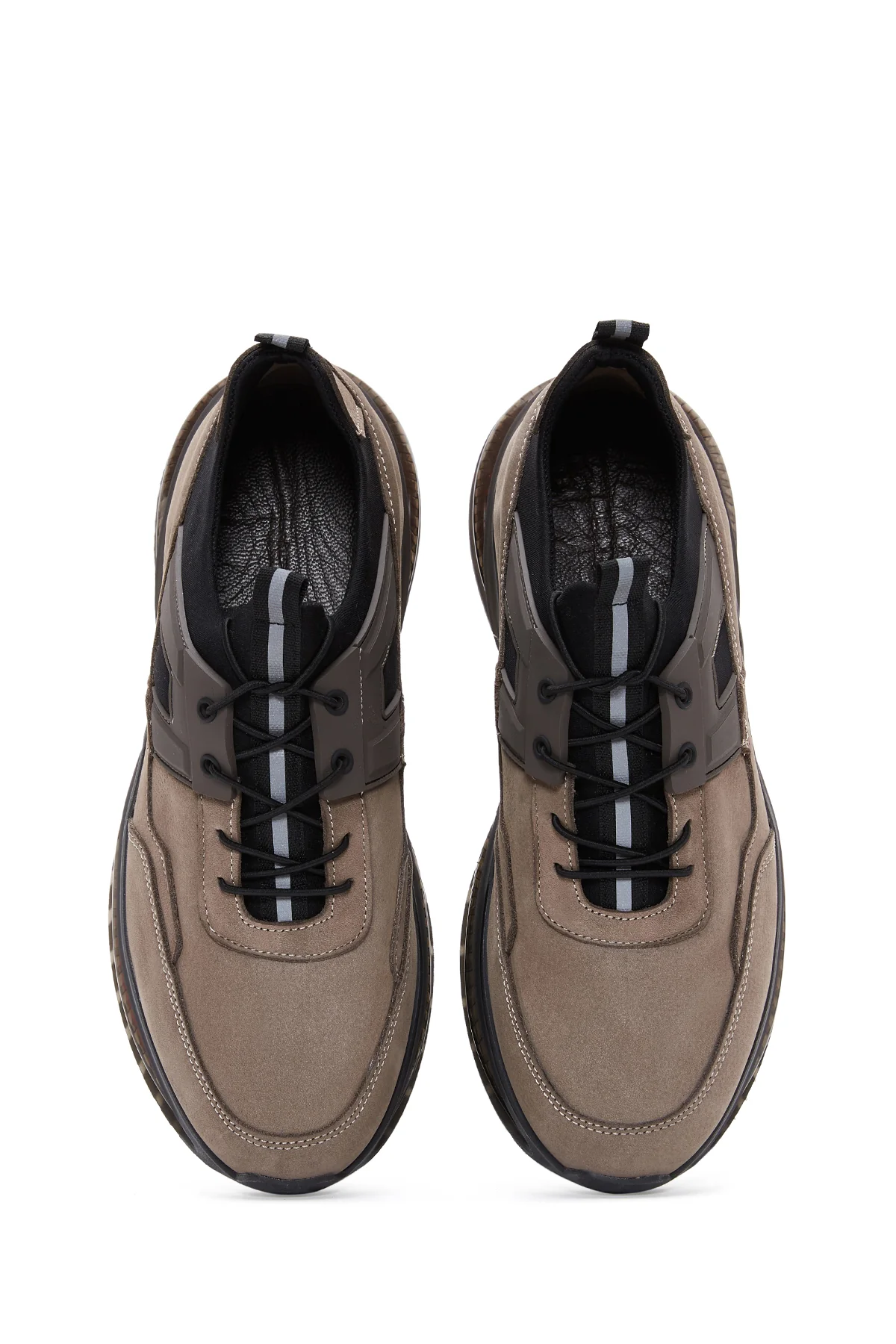 Erkek Deri Nubuk Sneaker - Image 6