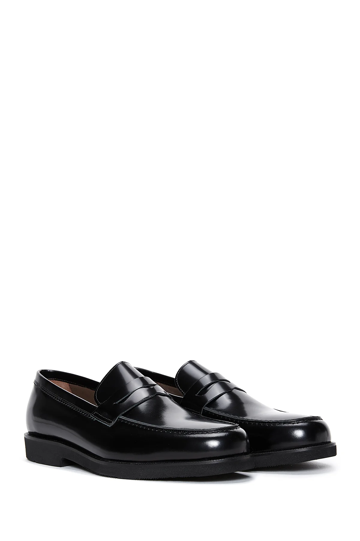 Erkek Deri Parlak Casual Loafer - Image 3