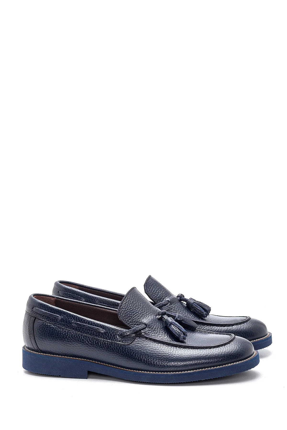 Erkek Deri Püsküllü Klasik Loafer - Image 3