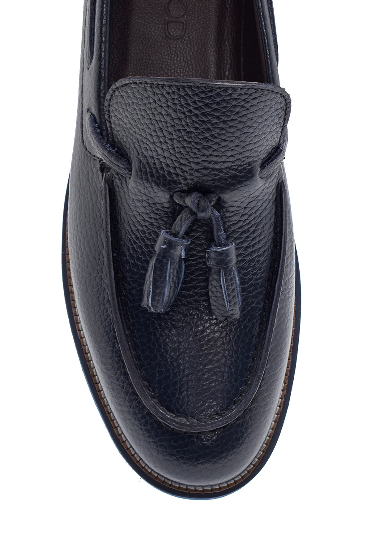 Erkek Deri Püsküllü Klasik Loafer - Image 6