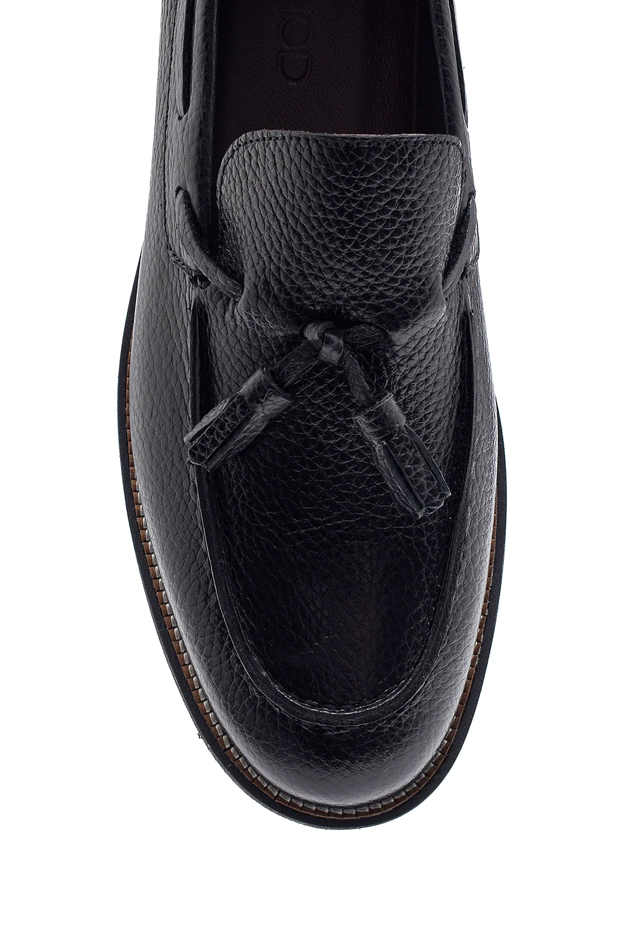 Erkek Deri Püsküllü Klasik Loafer - Image 7