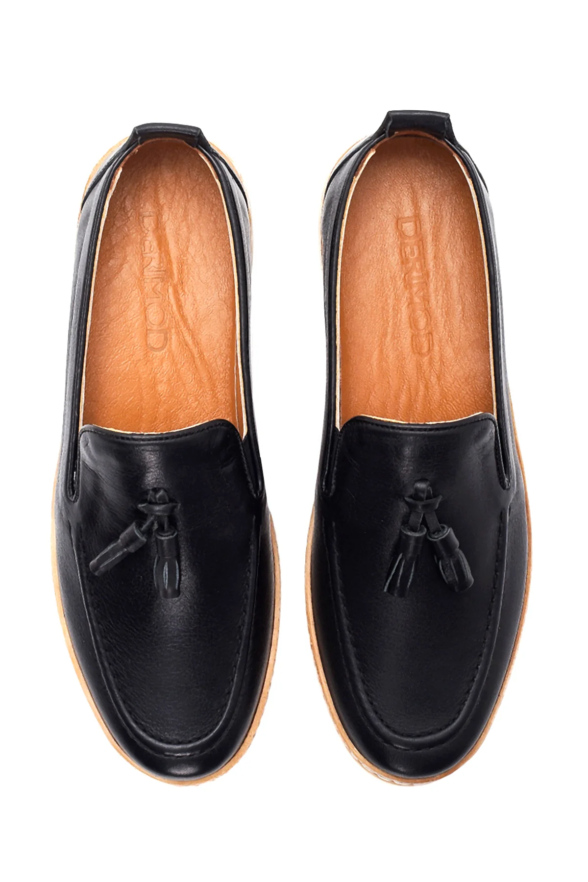 Erkek Deri Püsküllü Loafer - Image 7