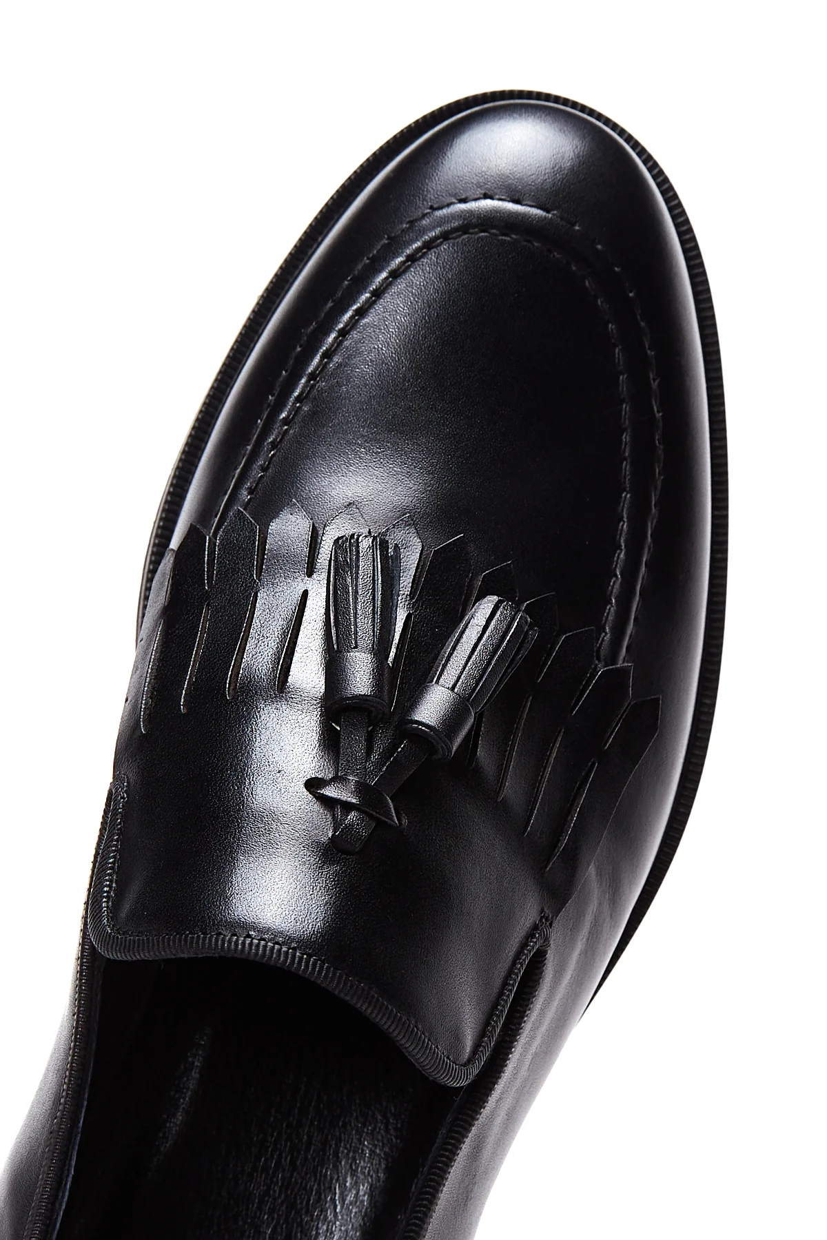 Erkek Deri Püsküllü Loafer - Image 7