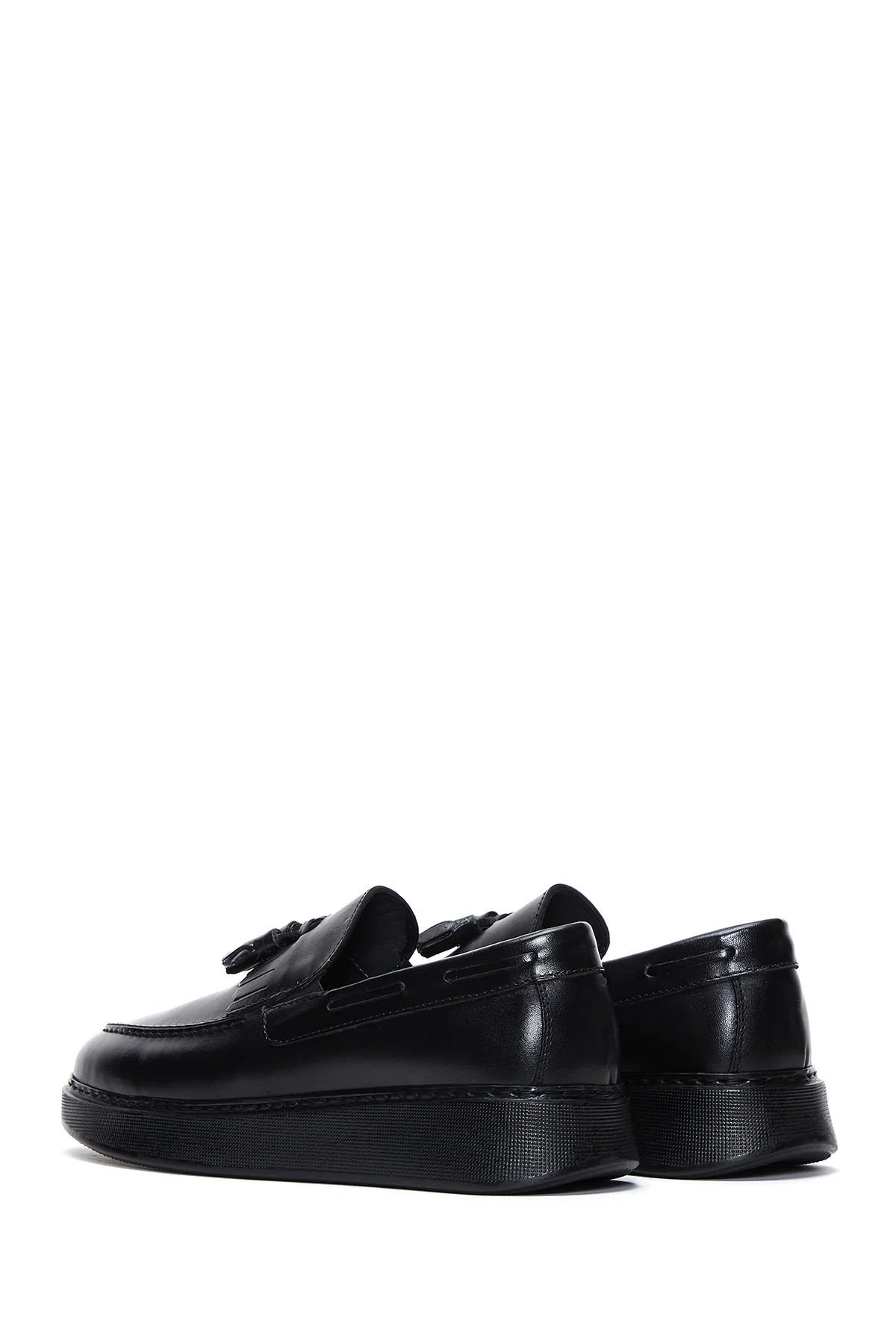Erkek Deri Püsküllü Loafer - Image 5