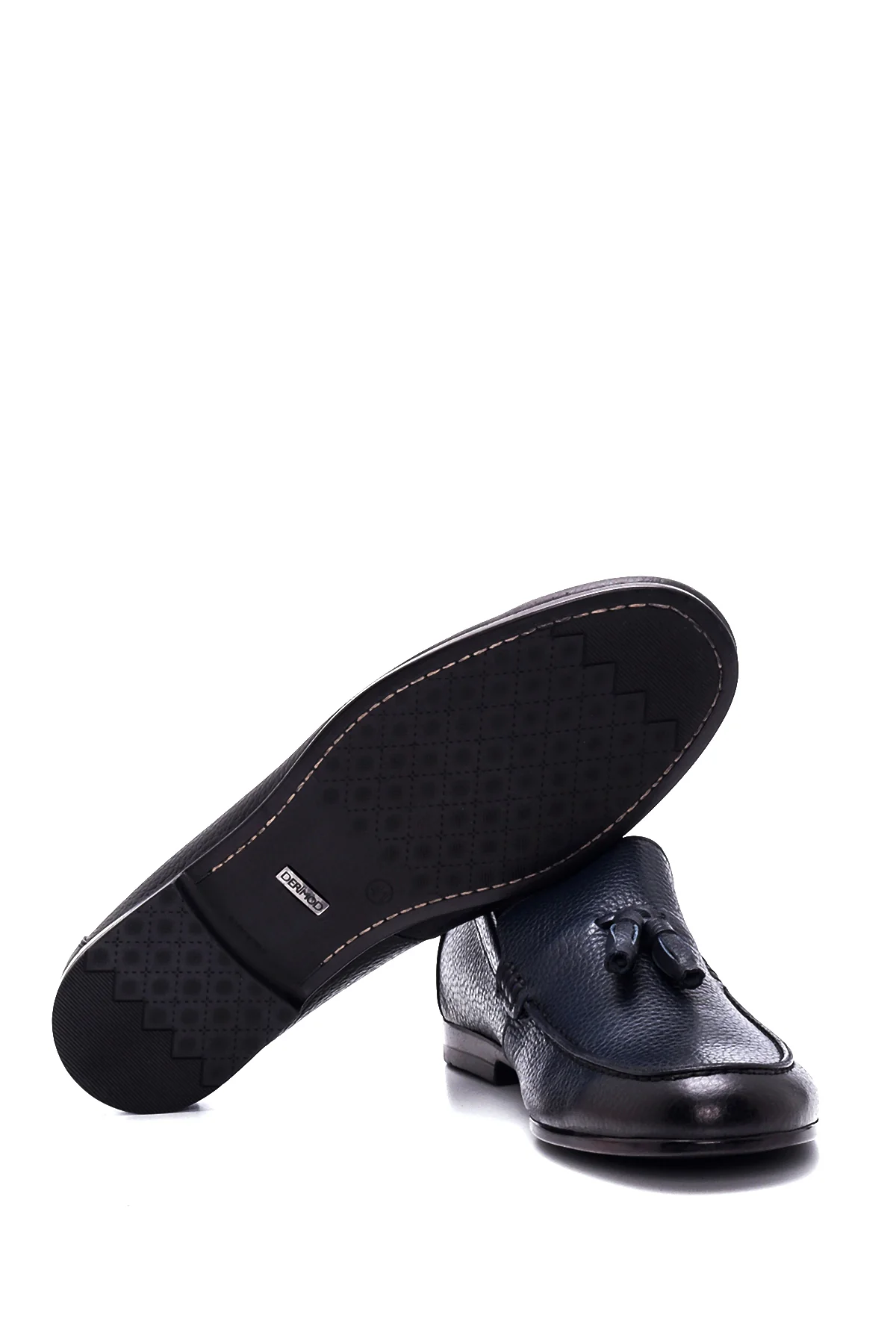 Erkek Deri Püskülü Loafer - Image 4
