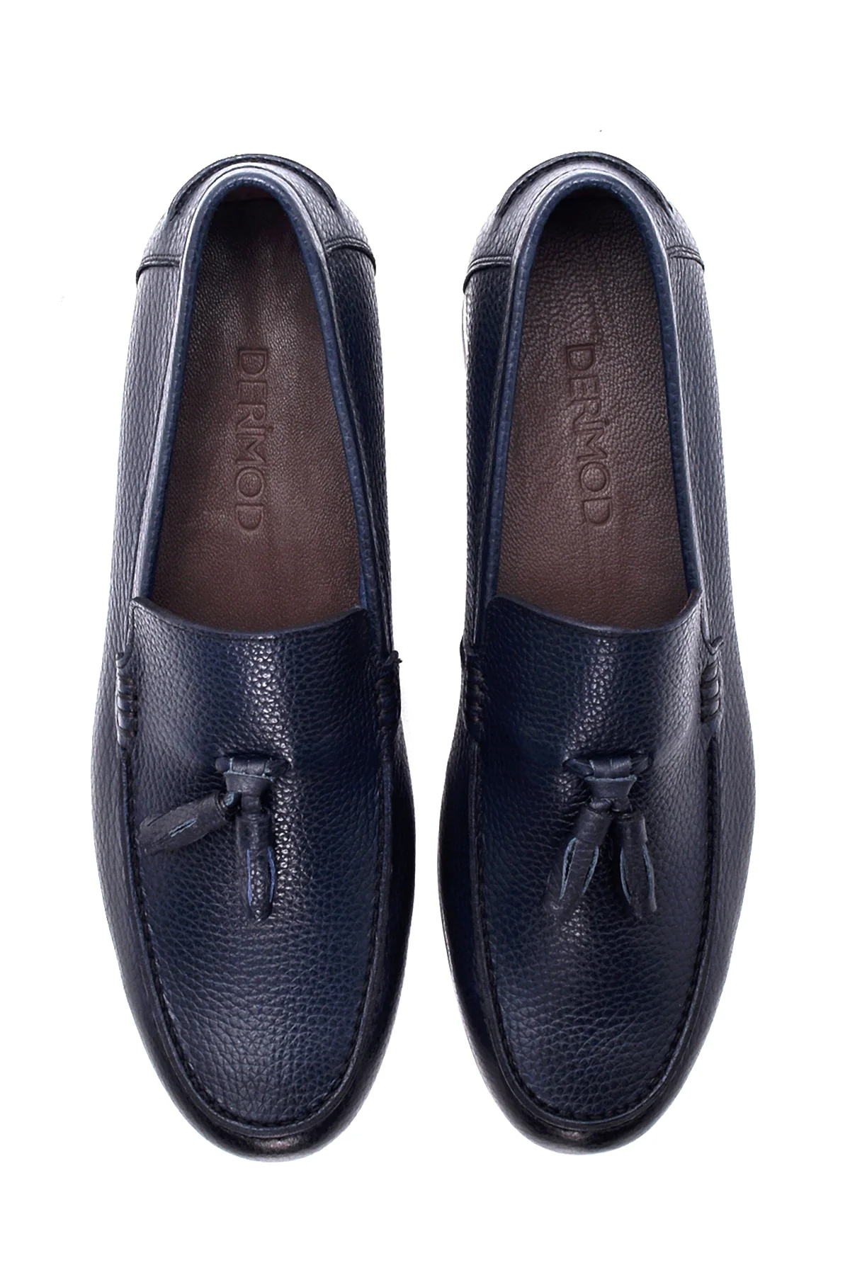 Erkek Deri Püskülü Loafer - Image 7