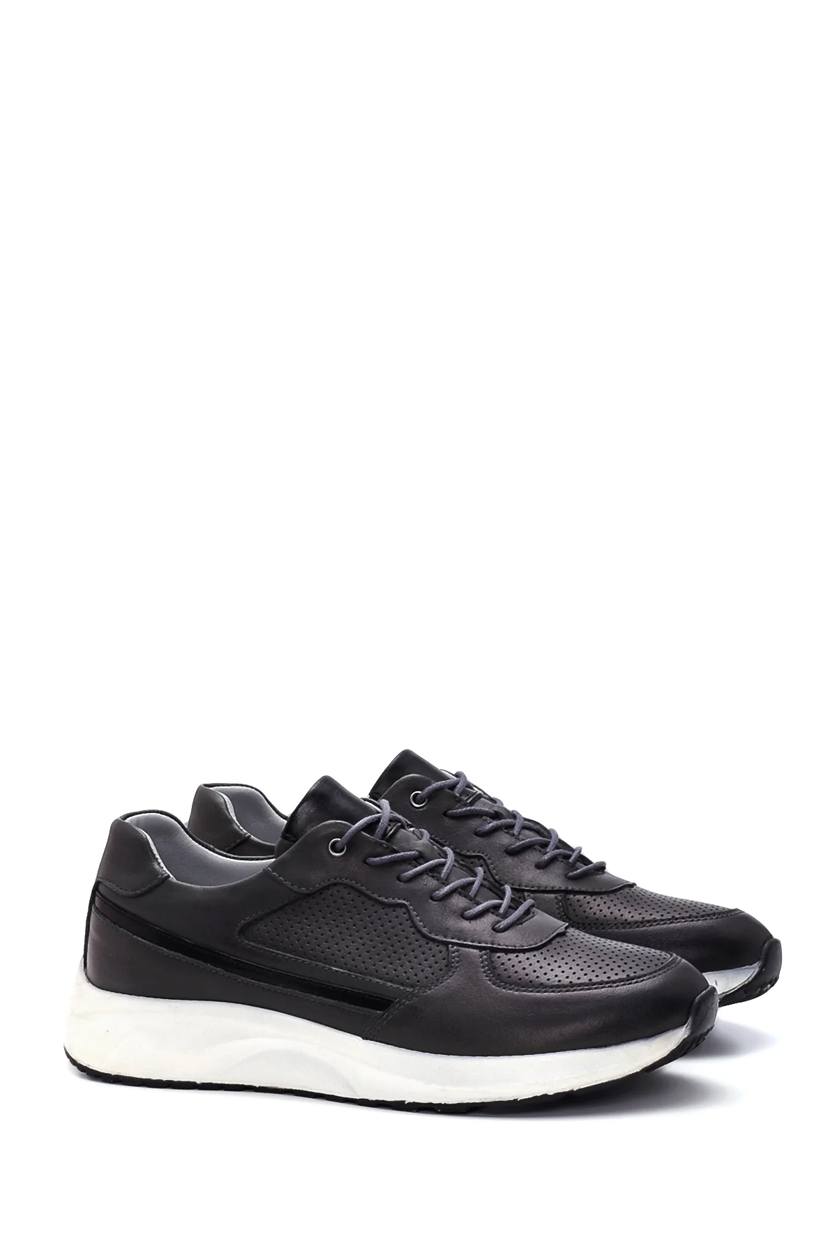 Erkek Deri Sneaker - Image 3