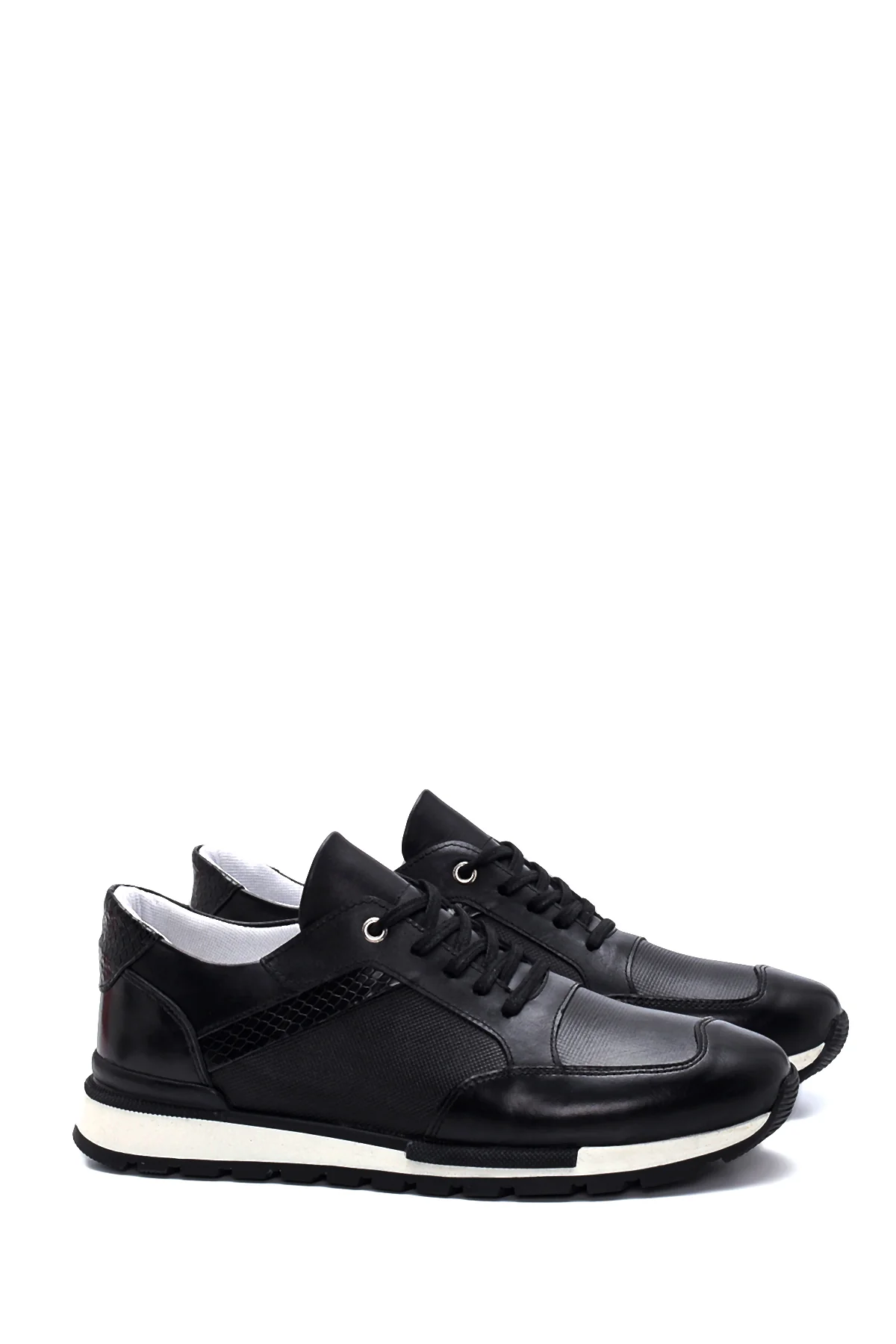 Erkek Deri Sneaker - Image 3
