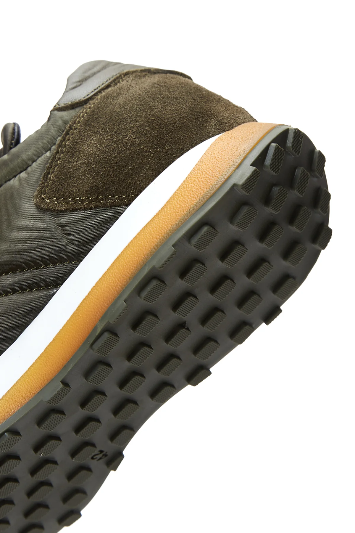 Erkek Deri Süet Detaylı Sneaker - Image 8