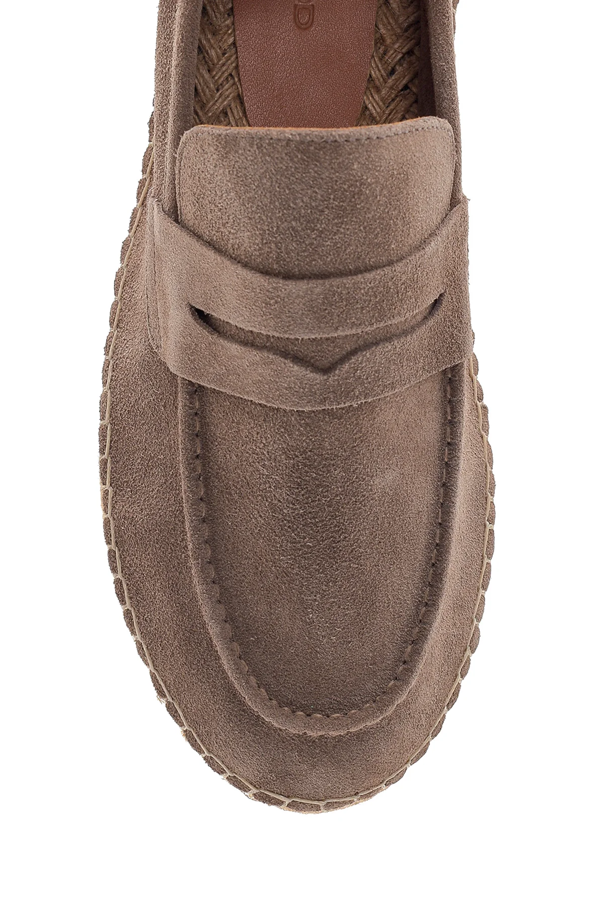 Erkek Deri Süet Espadril - Image 5