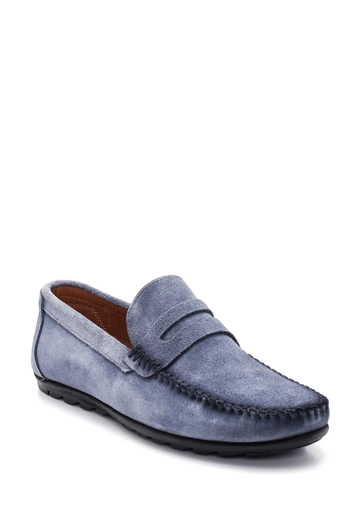 Erkek Deri Süet Loafer - Image 3