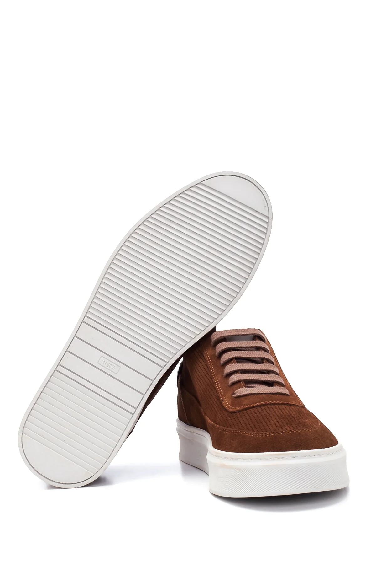 Erkek Deri Süet Sneaker - Image 4