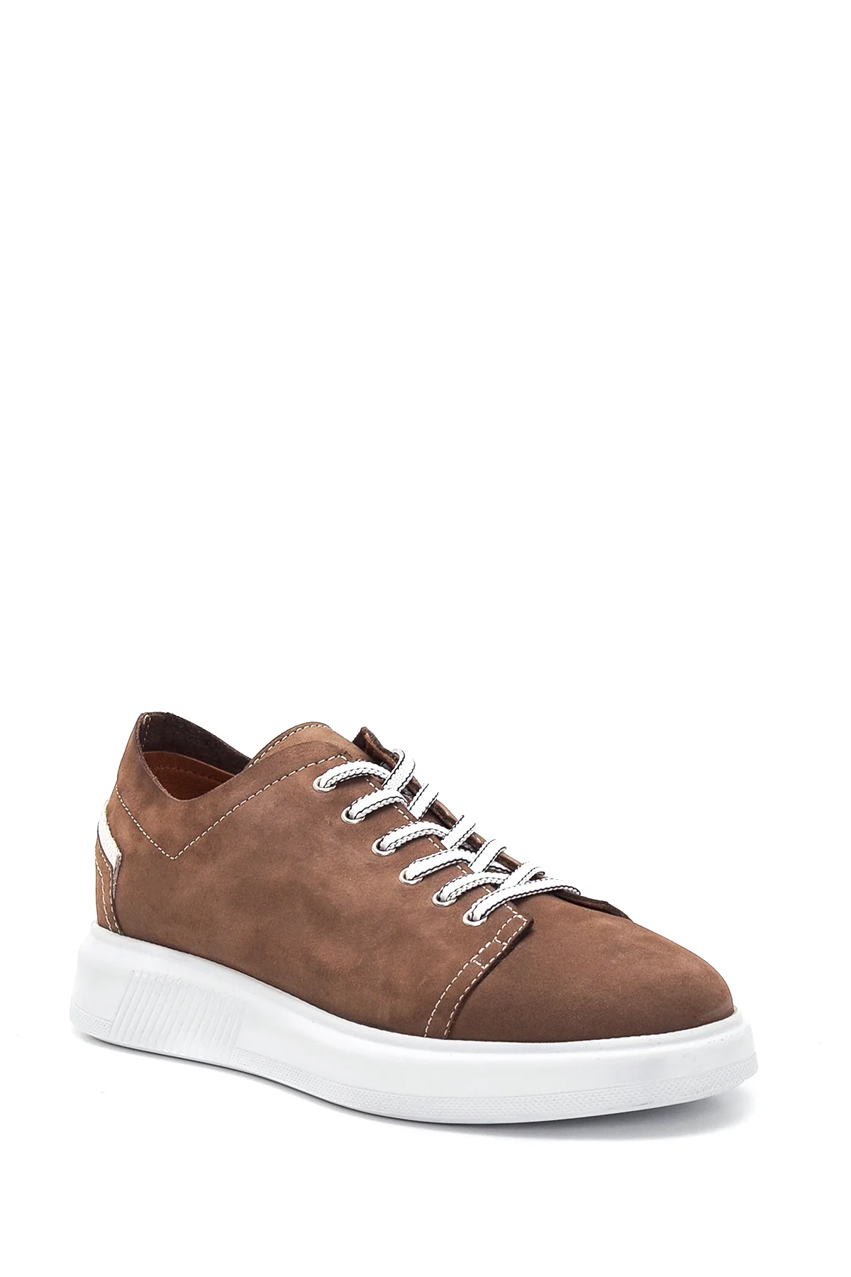 Erkek Deri Süet Sneaker - Image 3