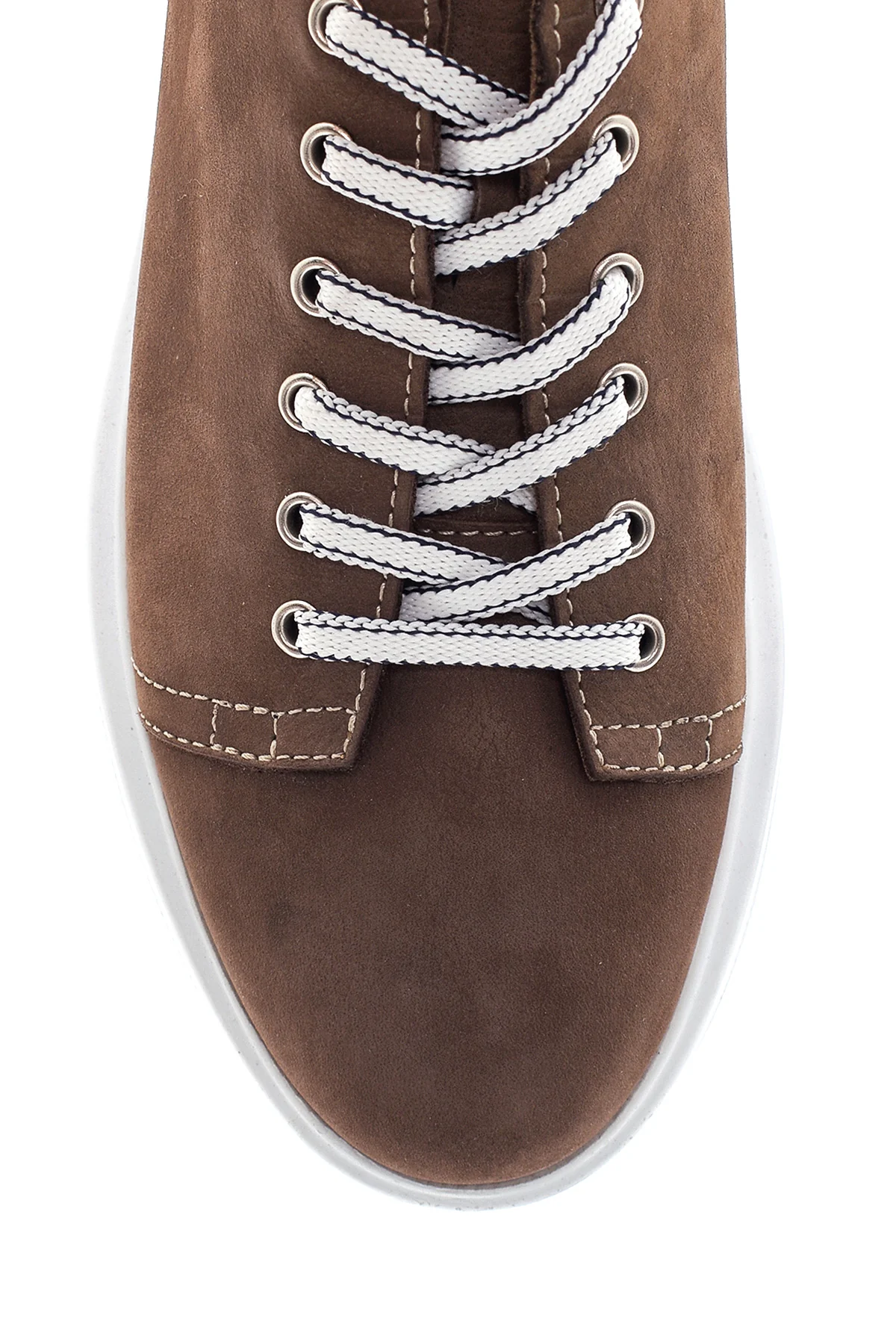 Erkek Deri Süet Sneaker - Image 5