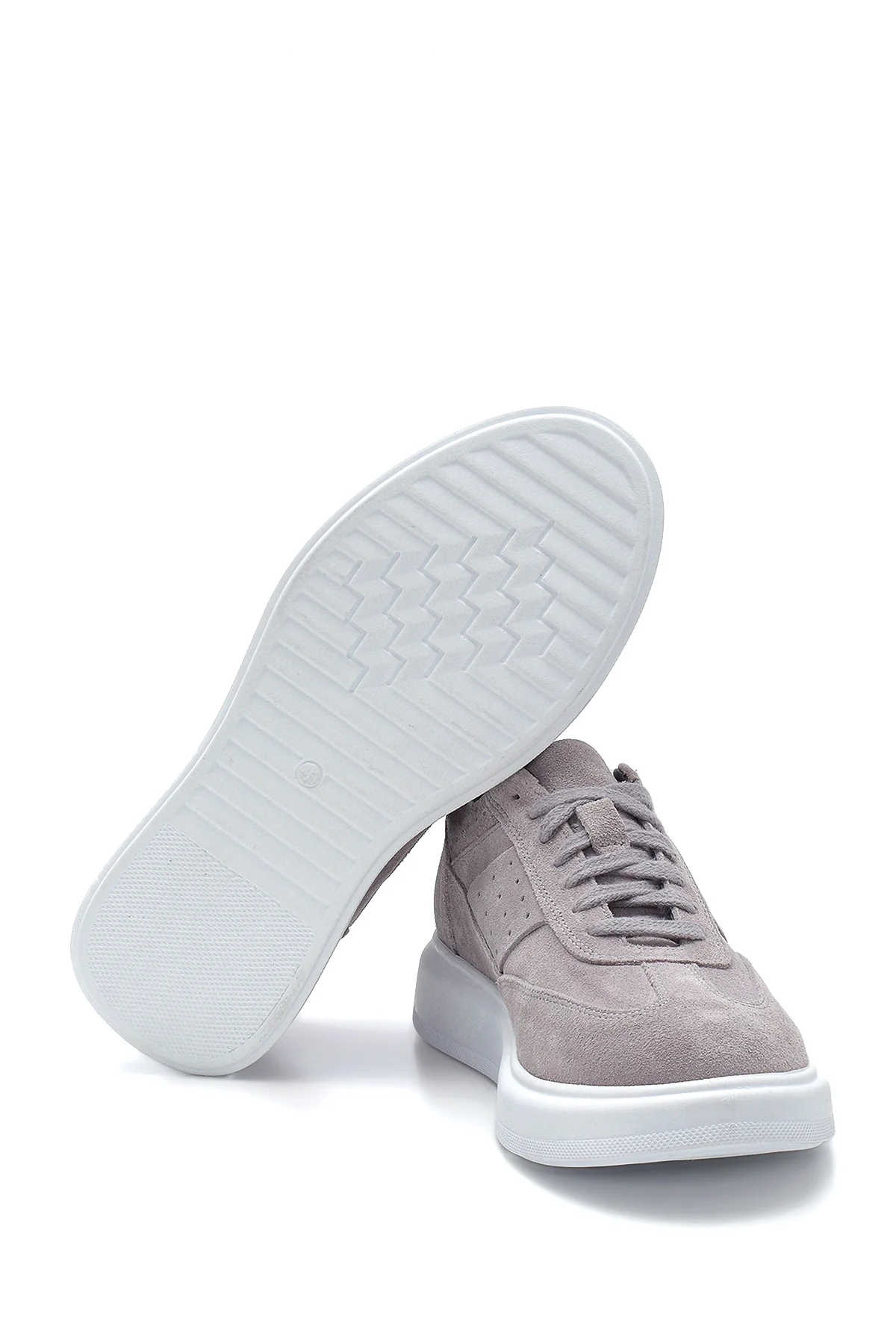 Erkek Deri Süet Sneaker - Image 4