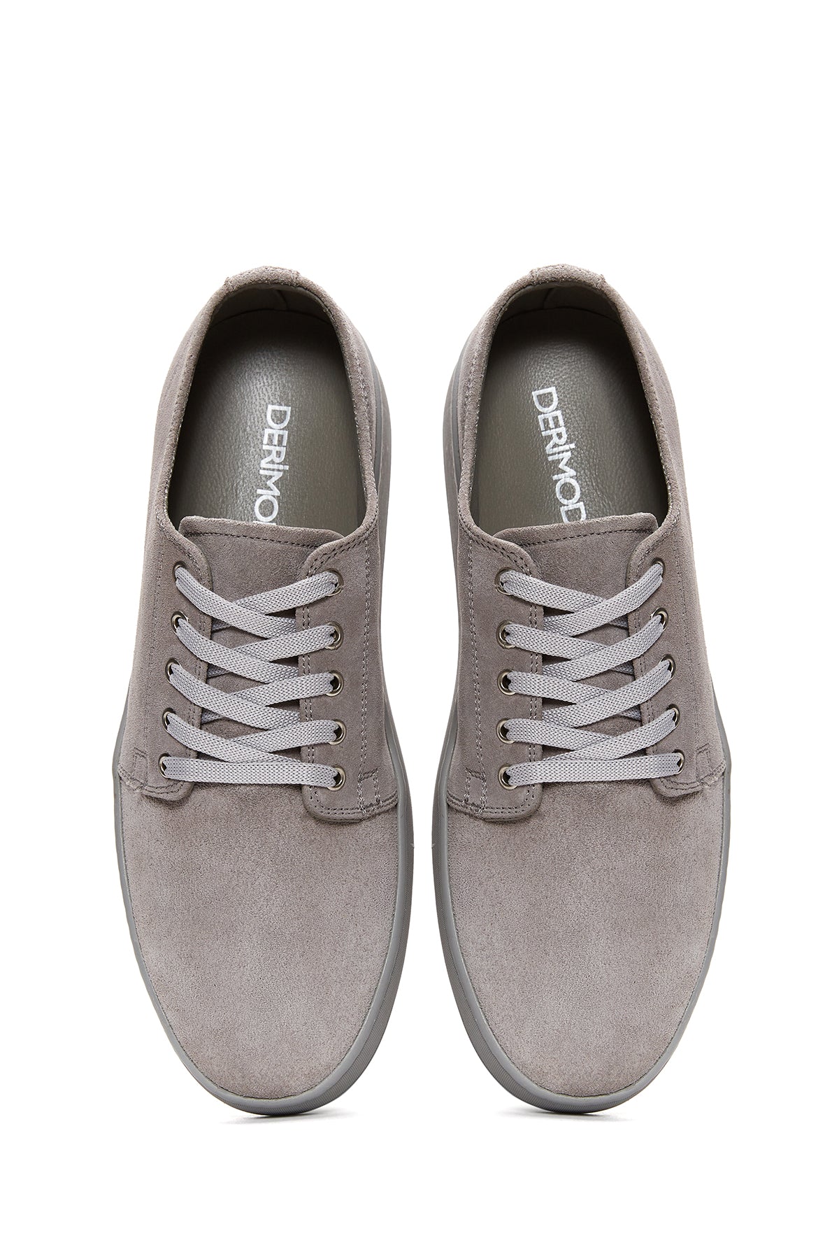 Erkek Deri Süet Sneaker - Image 6