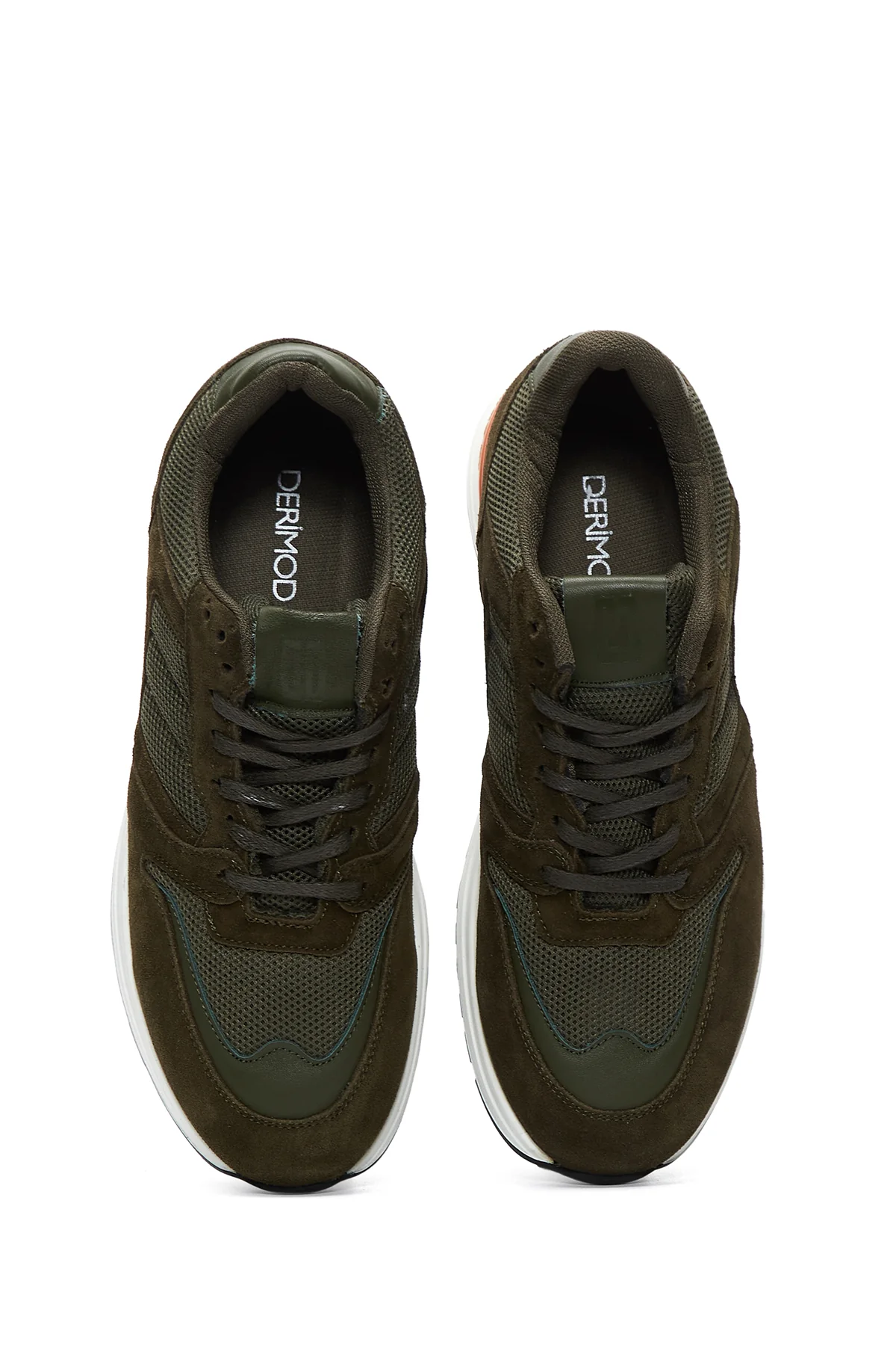 Erkek Deri Süet Sneaker - Image 6