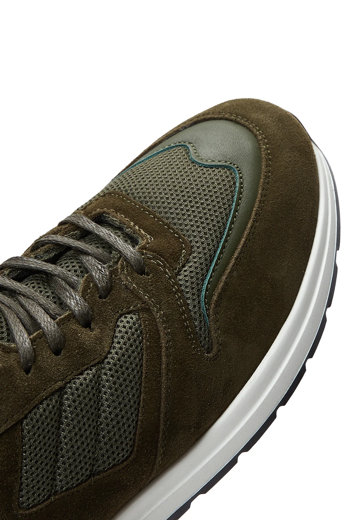 Erkek Deri Süet Sneaker - Image 9