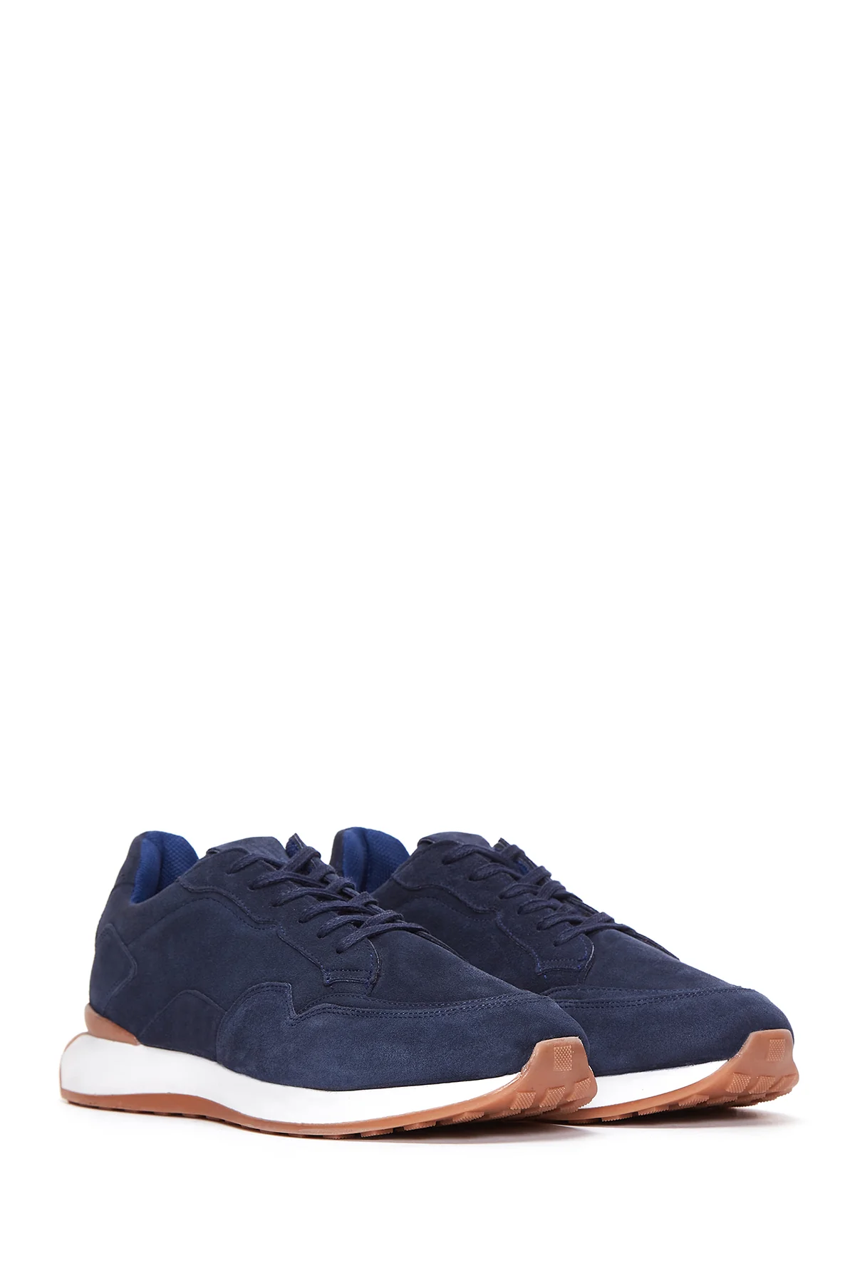 Erkek Deri Süet Sneaker - Image 3