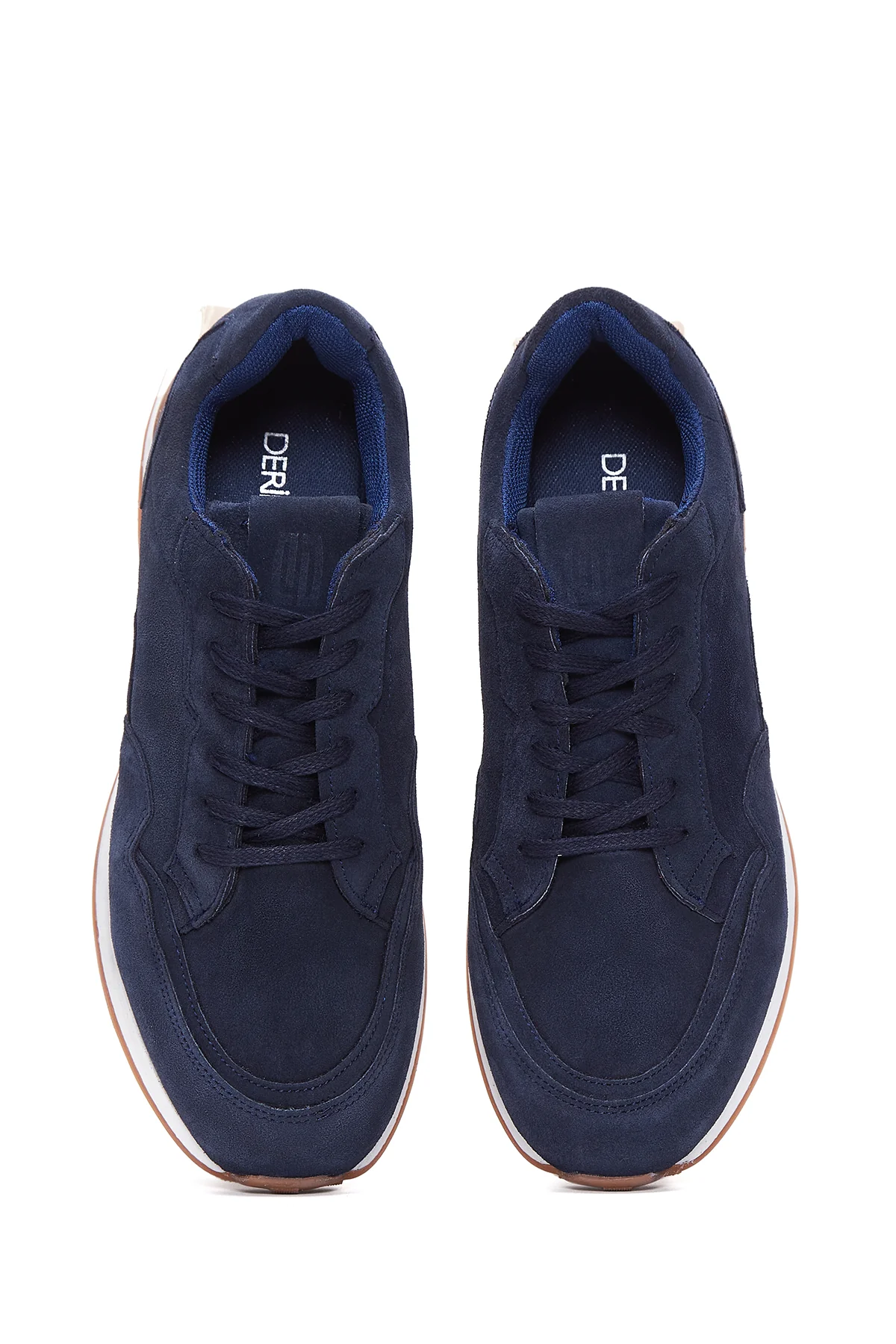 Erkek Deri Süet Sneaker - Image 6