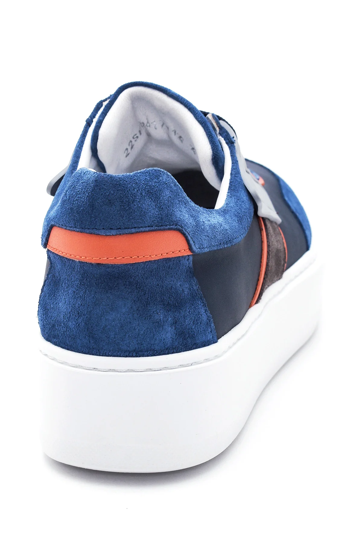 Erkek Deri Yüksek Taban Sneaker - Image 5