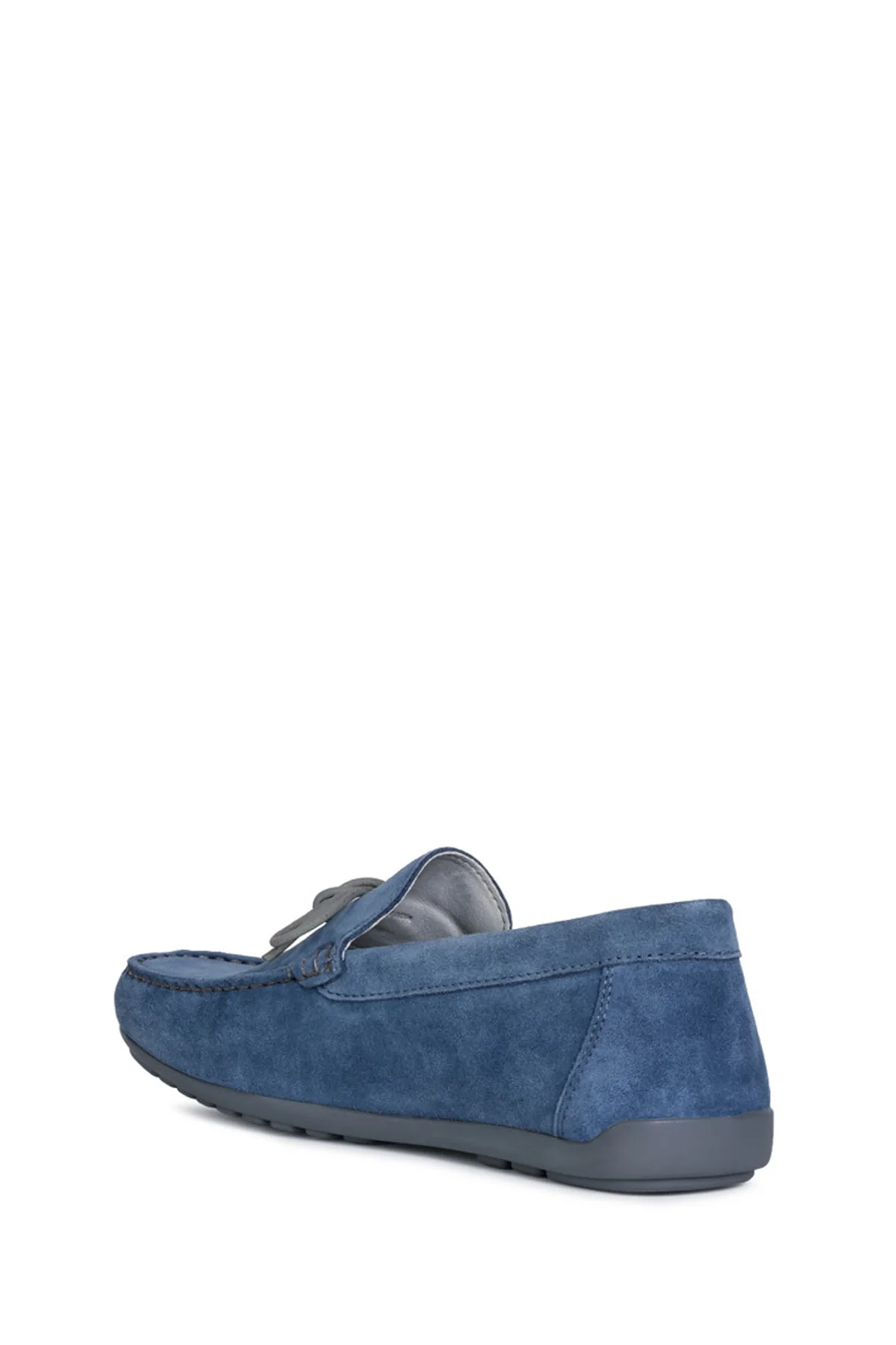 Geox Erkek Mavi Tivoli Süet Deri Loafer - Image 4