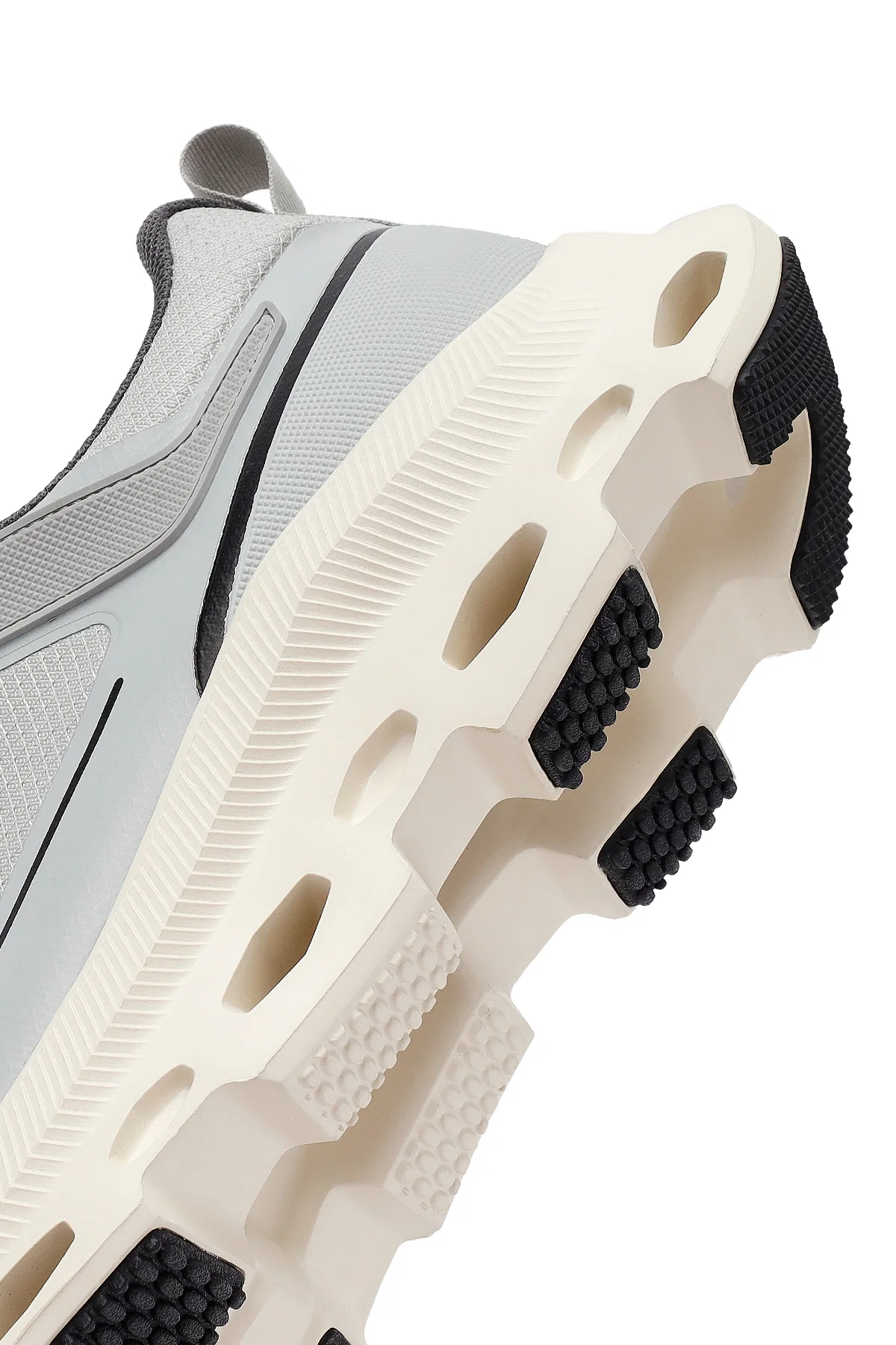 Erkek Gri Bağcıklı Kalın Tabanlı Kumaş Sneaker - Image 8