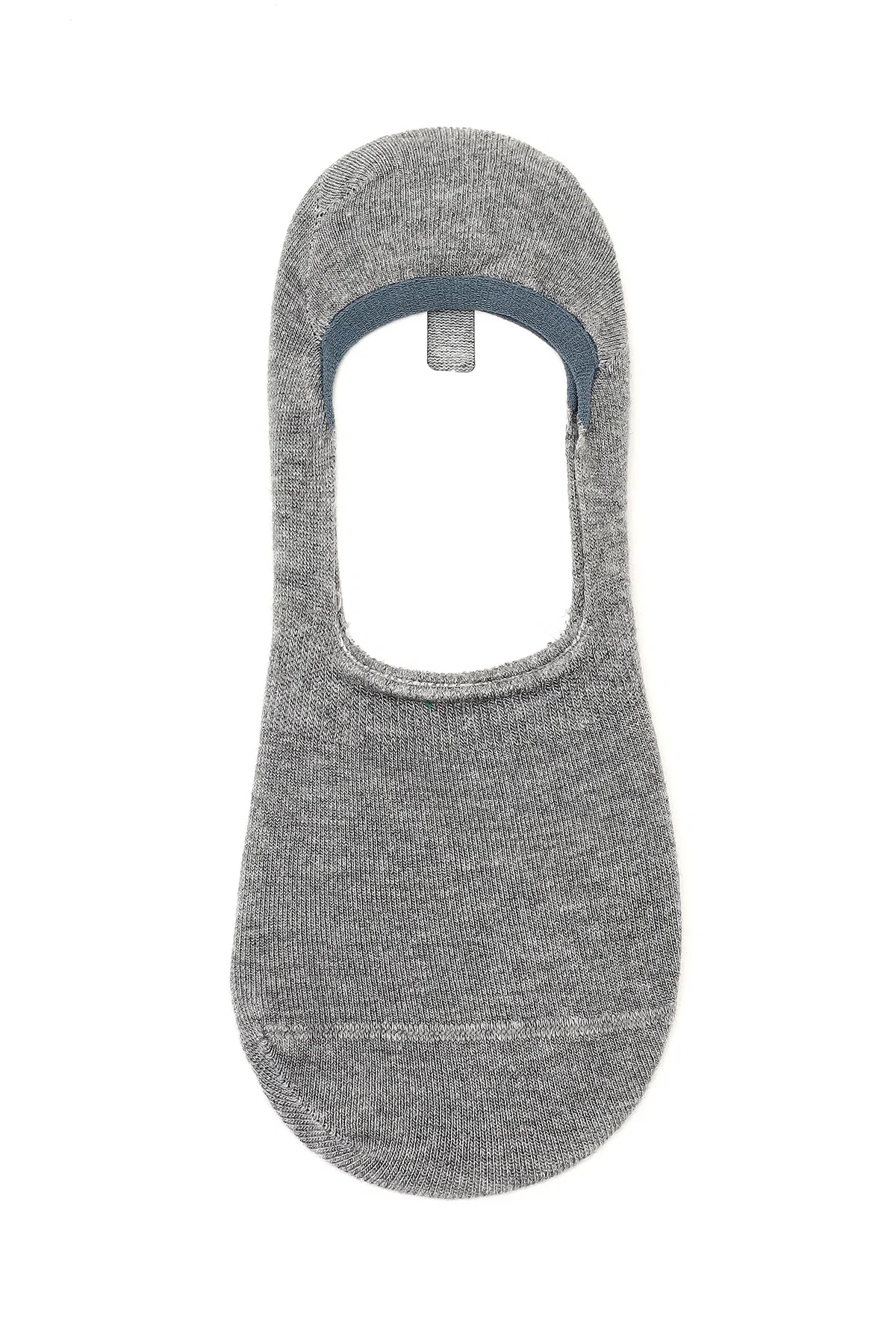 Erkek Gri Bambu Kısa Çorap - Image 2