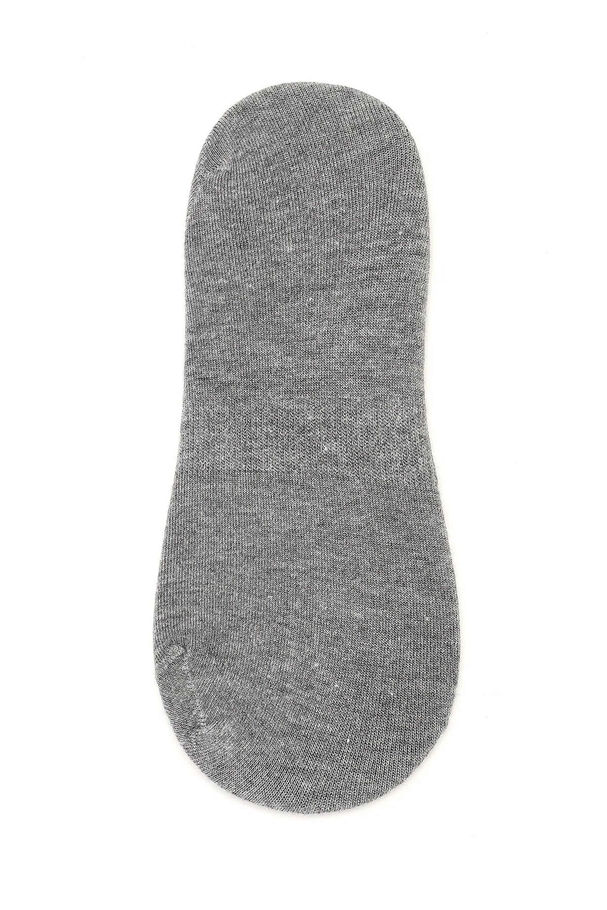 Erkek Gri Bambu Kısa Çorap - Image 3