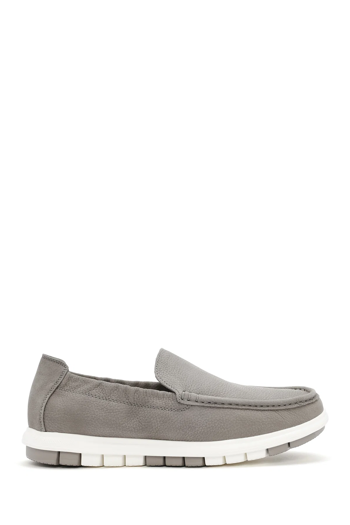 Erkek Gri Casual Loafer