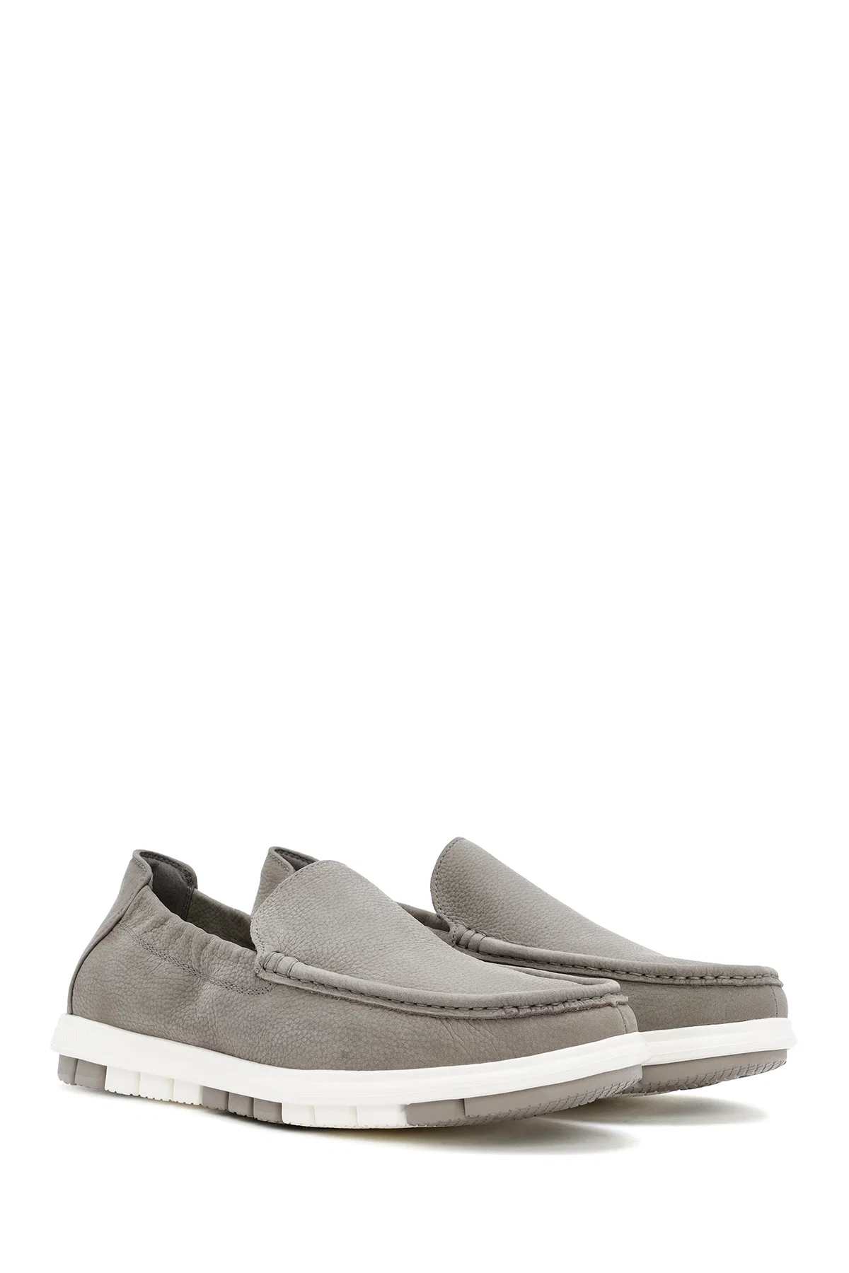 Erkek Gri Casual Loafer - Image 3