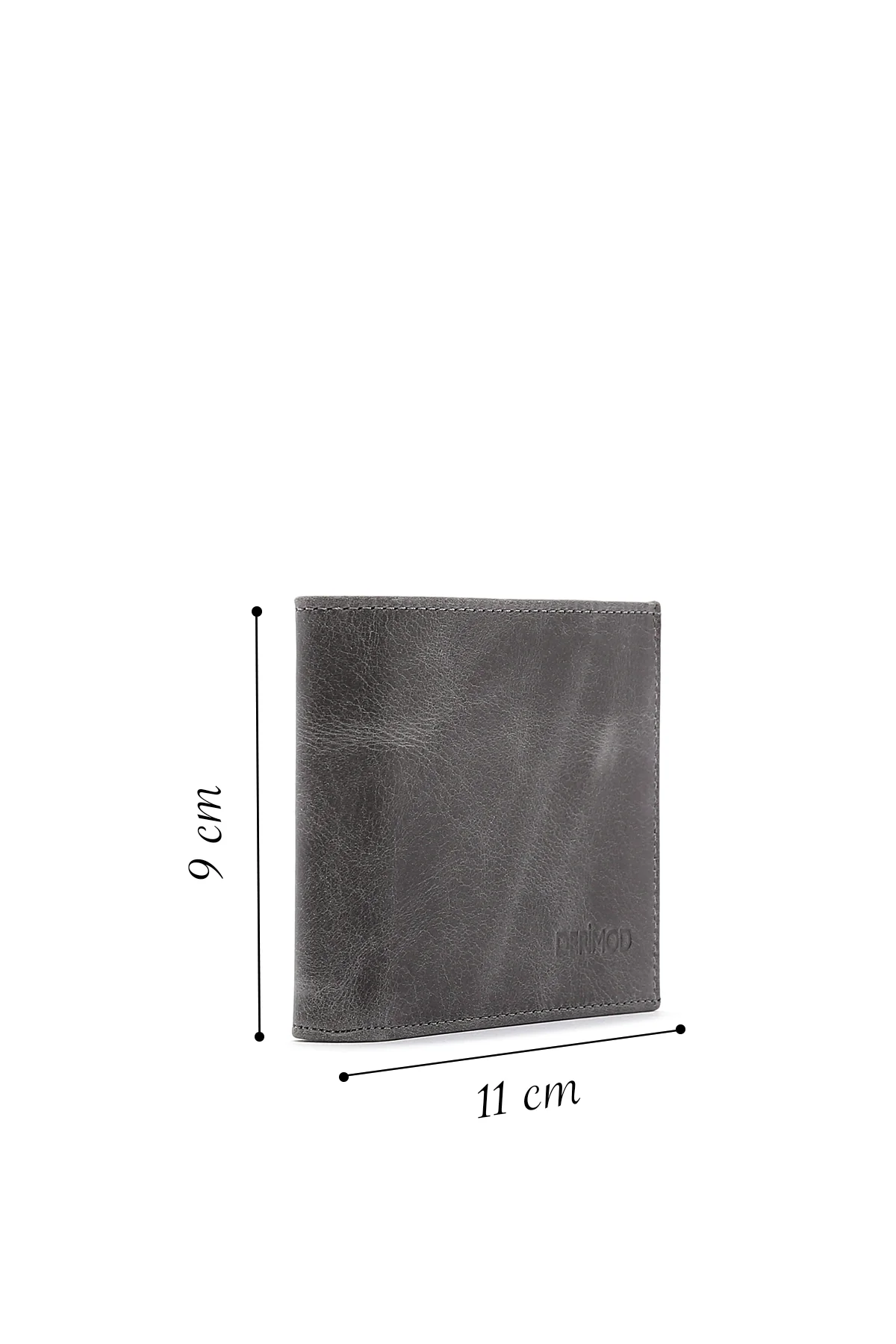 Erkek Gri Deri Cüzdan - Image 2