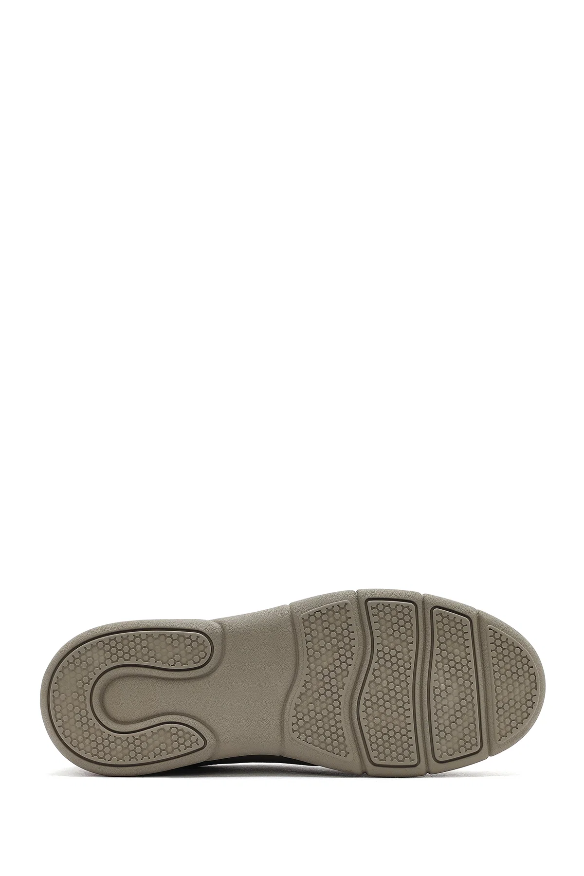 Erkek Gri Nubuk Deri Comfort Loafer - Image 4