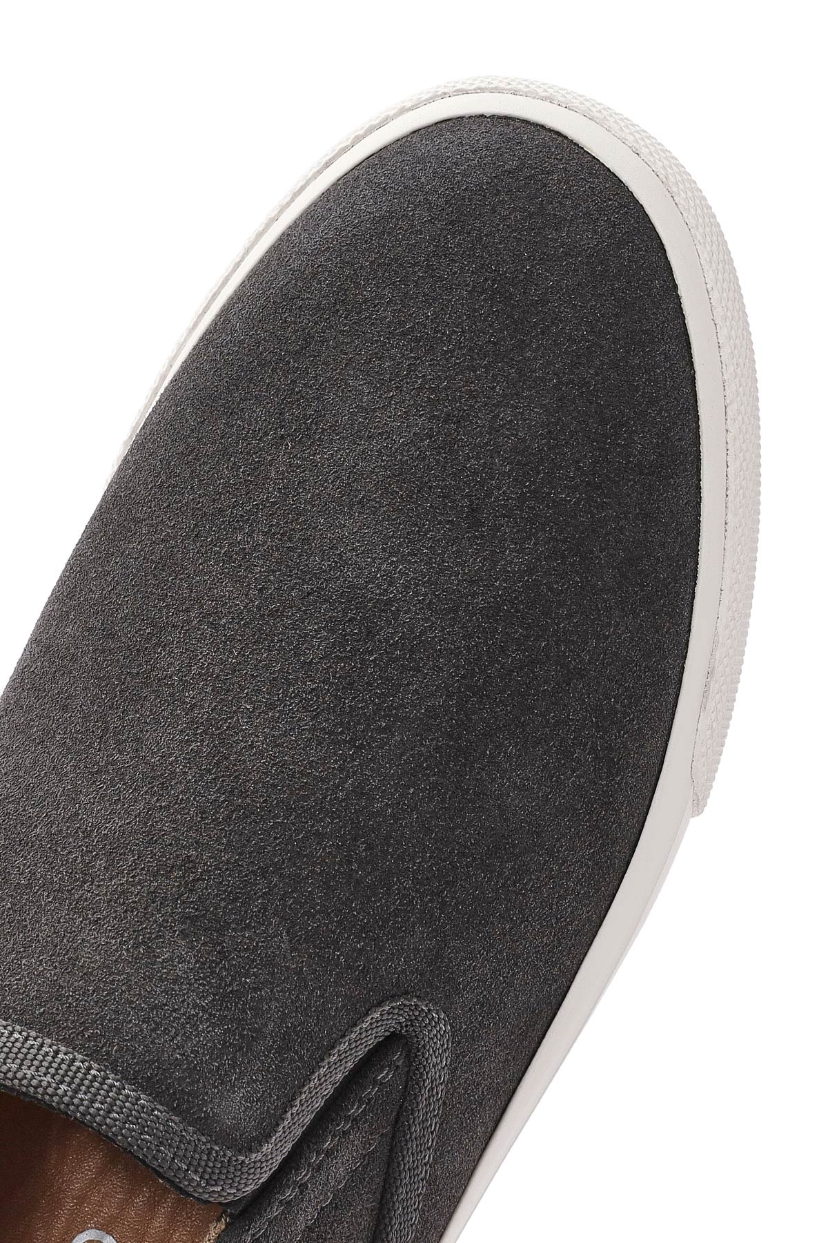 Erkek Gri Nubuk Deri Loafer - Image 8